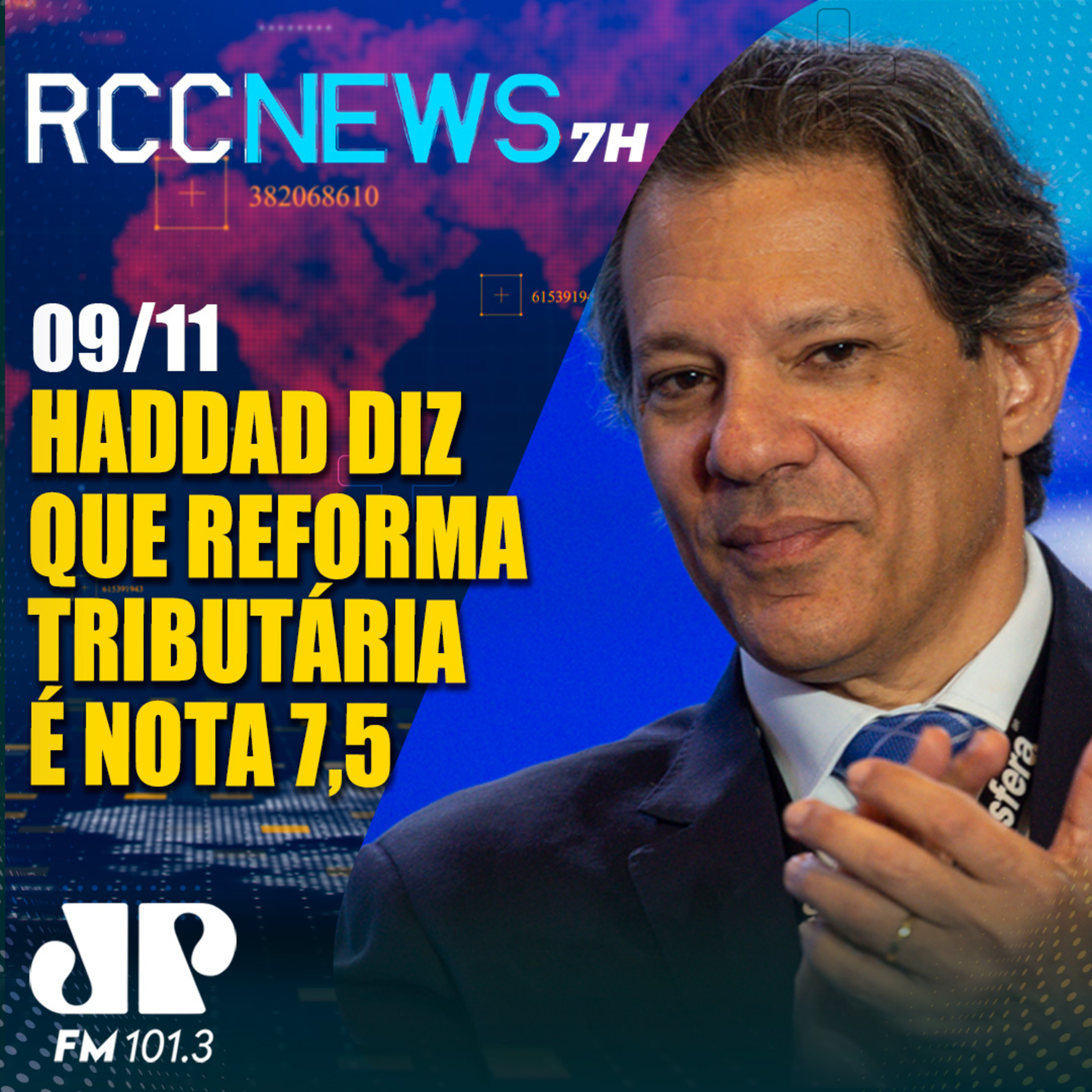Haddad dá nota 7,5 para texto da reforma tributária votado no Senado episode artwork