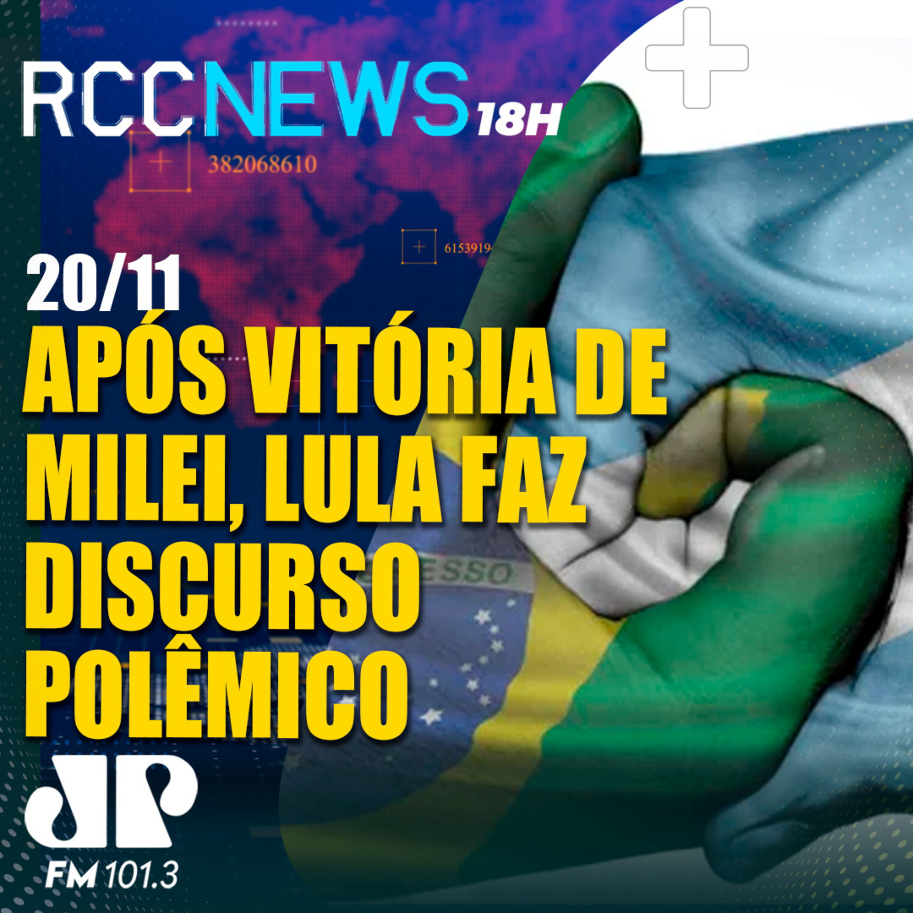 LULA AFIRMOU HOJE EM DISCURSO, QUE NÃO PRECISA "GOSTAR" DOS PRESIDENTES DOS PAÍSES DA REGIÃO episode artwork