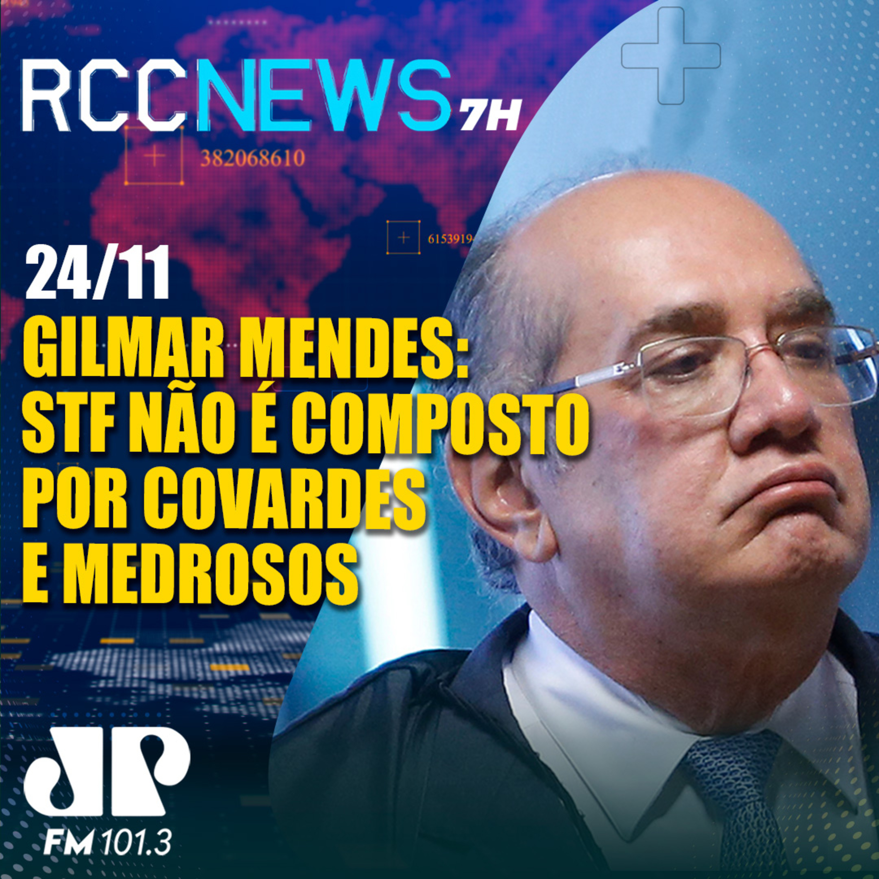 Gilmar Mendes critica PEC e diz que STF não é composto por "covardes e medrosos" episode artwork