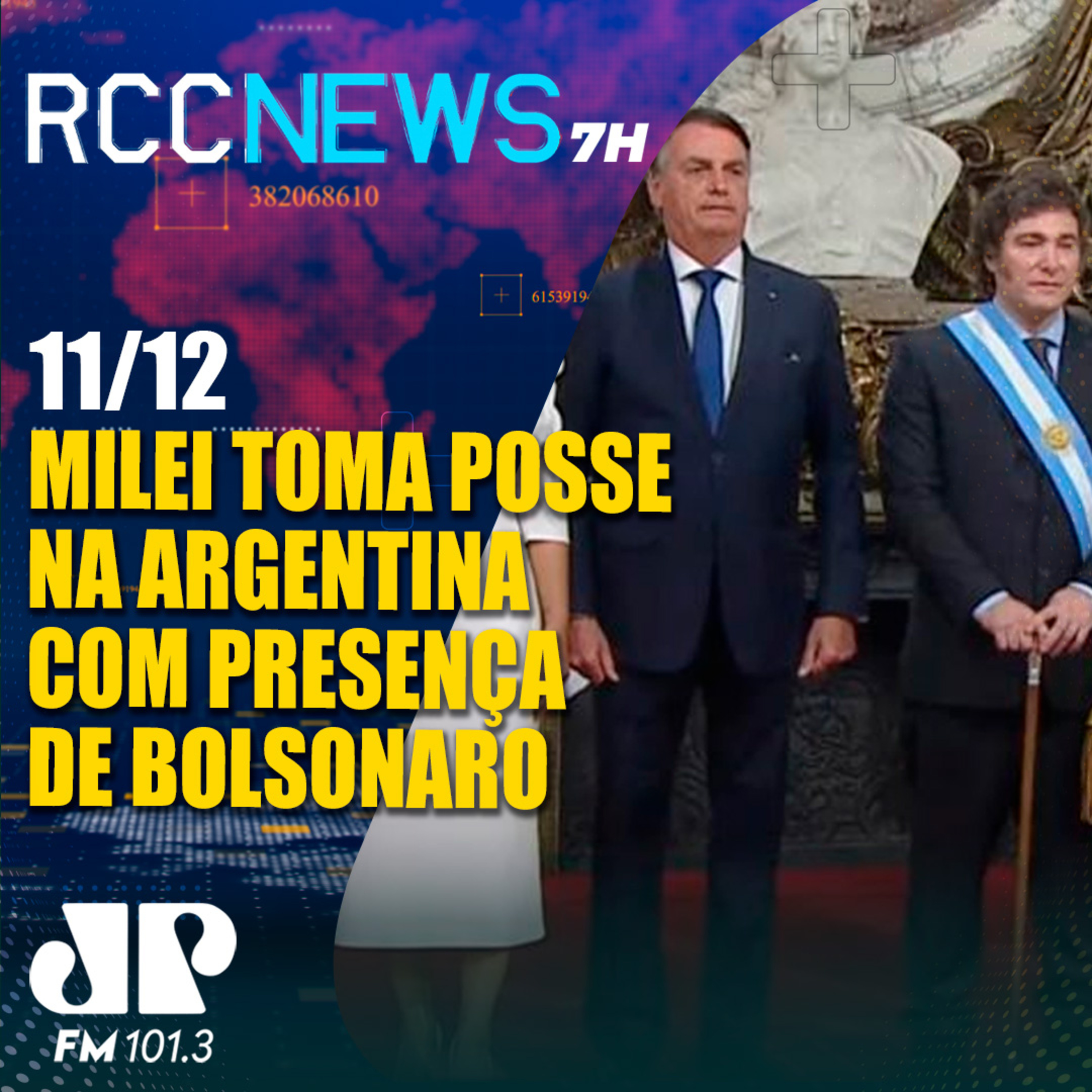 Javier Milei Toma Posse Na Argentina E Diz No ‘hay Plata’ episode artwork