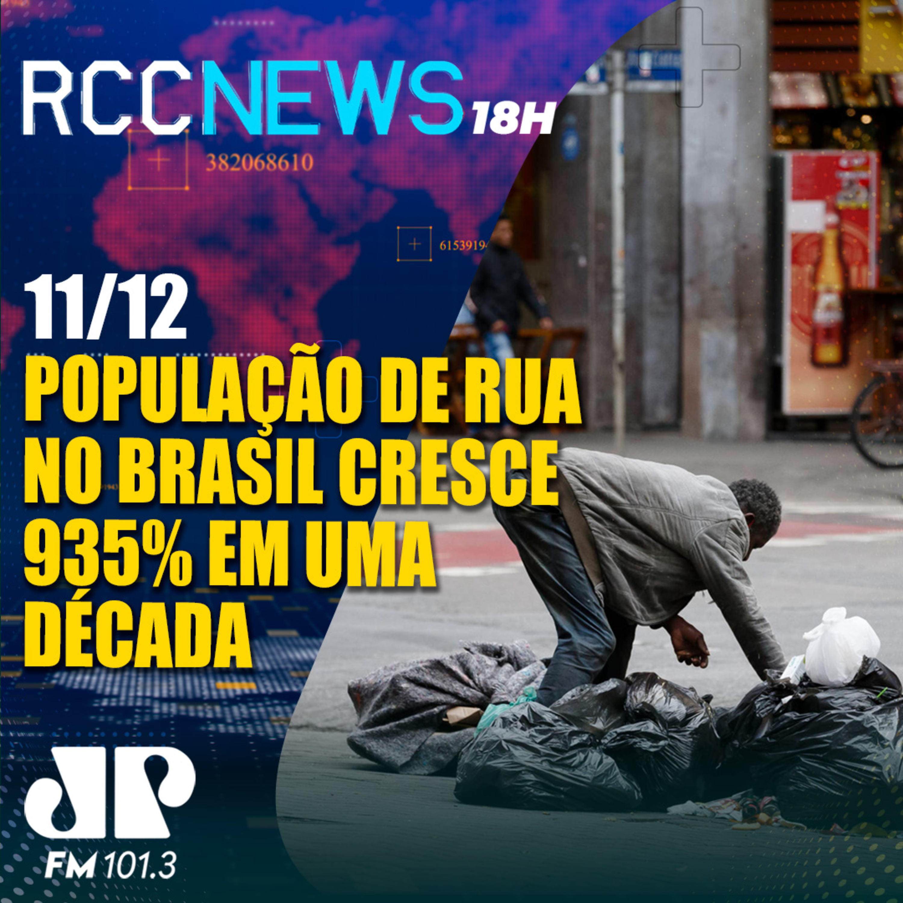 População de rua no Brasil cresce quase 10 vezes na última década, aponta Ipea episode artwork