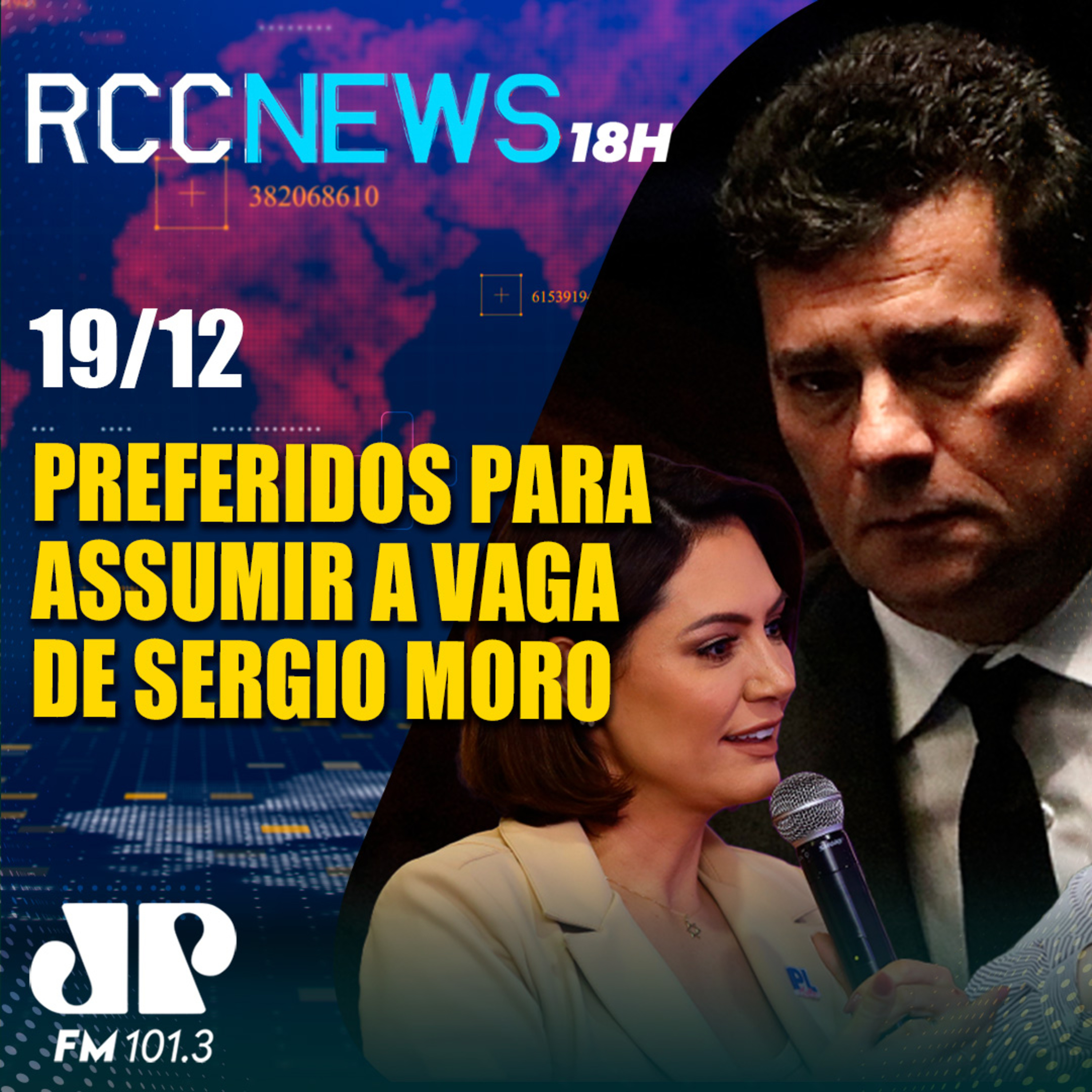 Pesquisa para suposta vaga de Sergio Moro aponta três nomes preferidos episode artwork