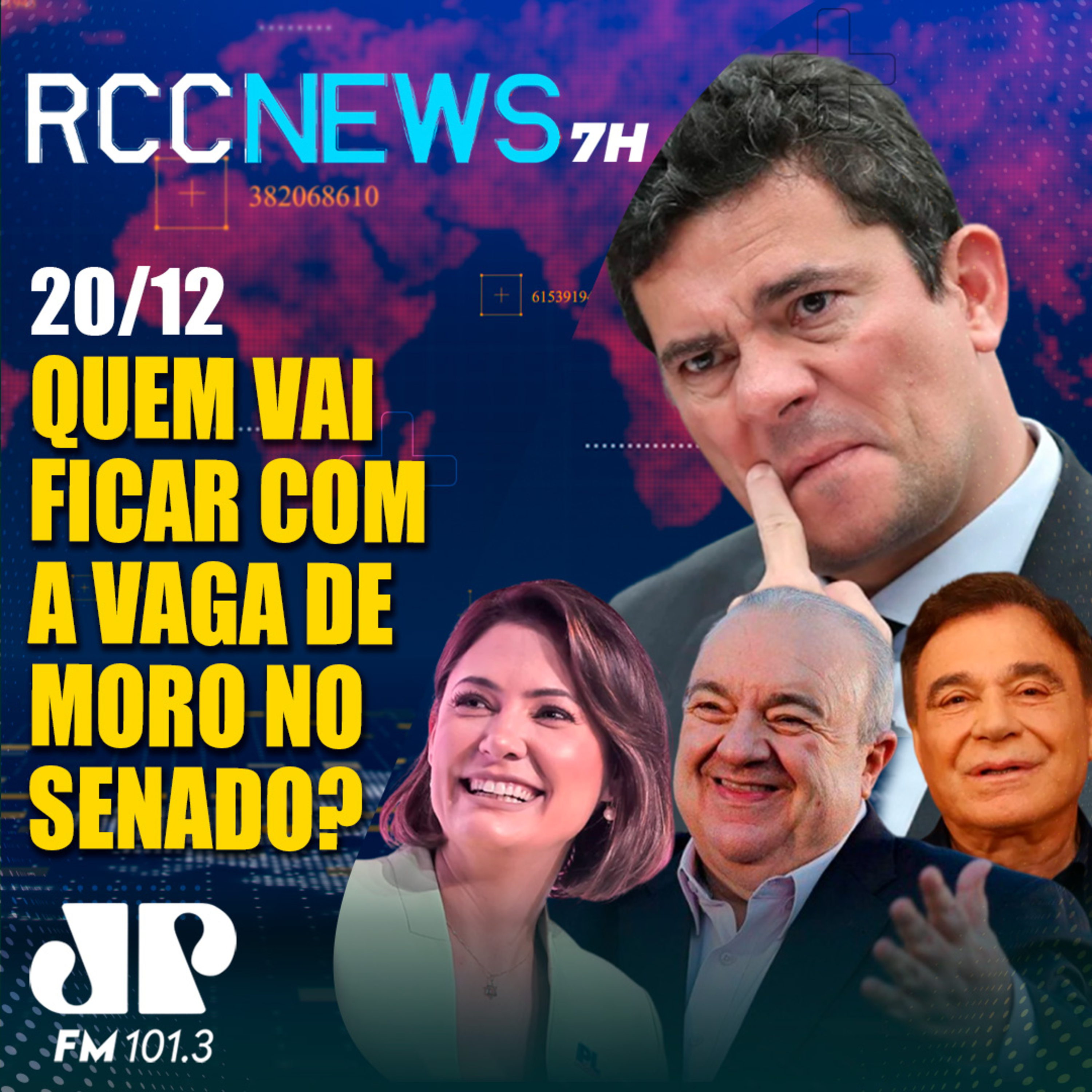 Sergio Moro fora do Senado? Pesquisa mostra quem pode ficar com possível vaga episode artwork