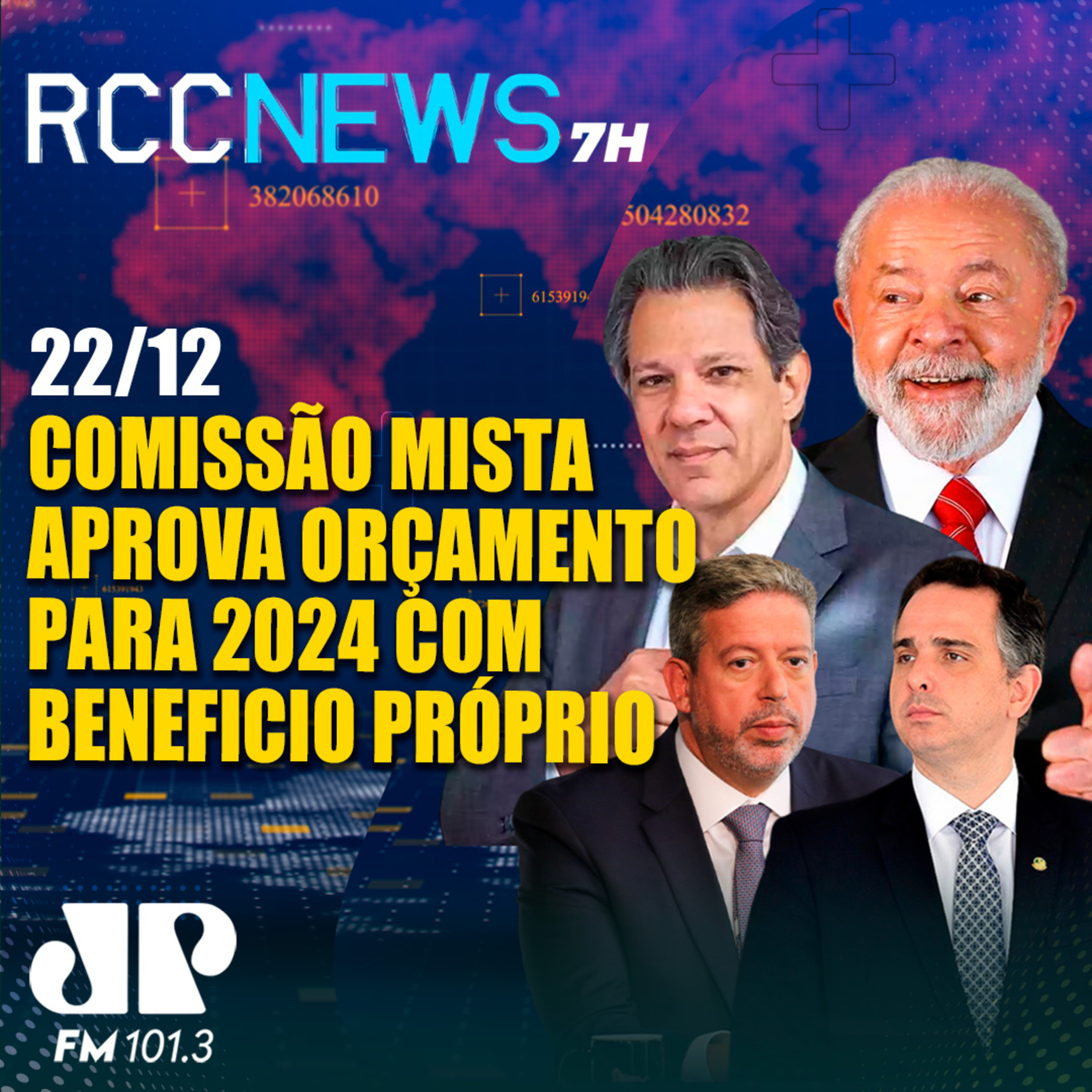 Comissão do Congresso aprova orçamento de 2024 com fundão e mais emendas parlamentares episode artwork