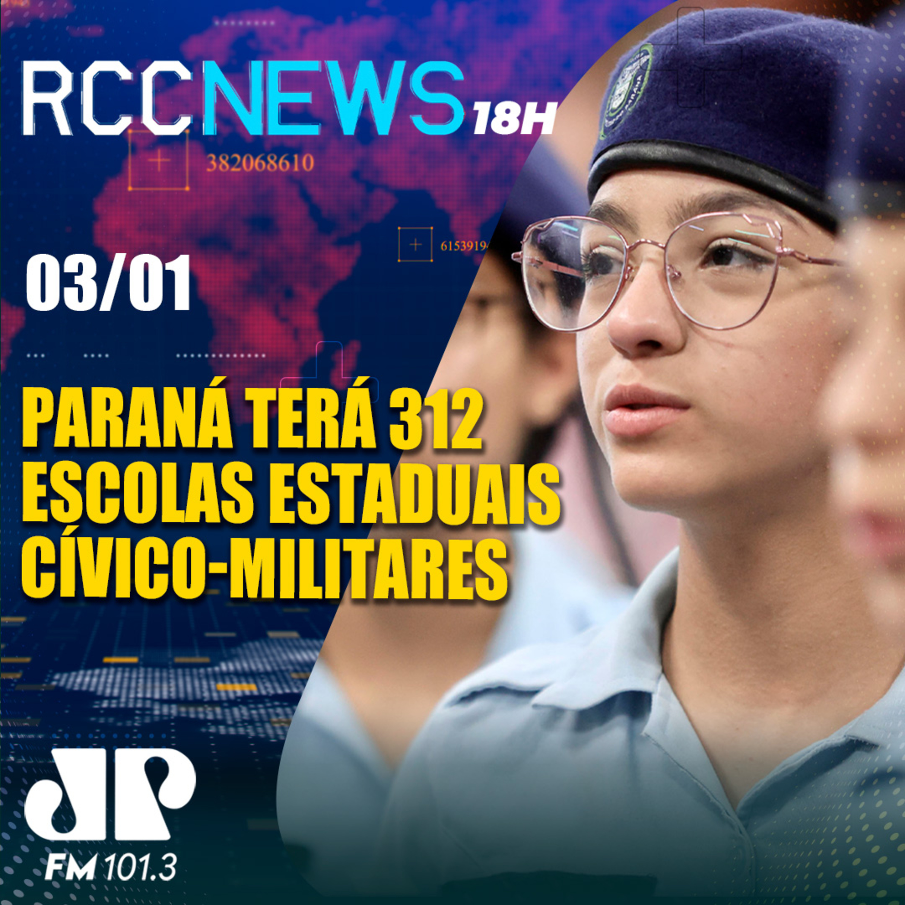 Paraná terá 312 escolas estaduais cívico-militares em 2024 episode artwork