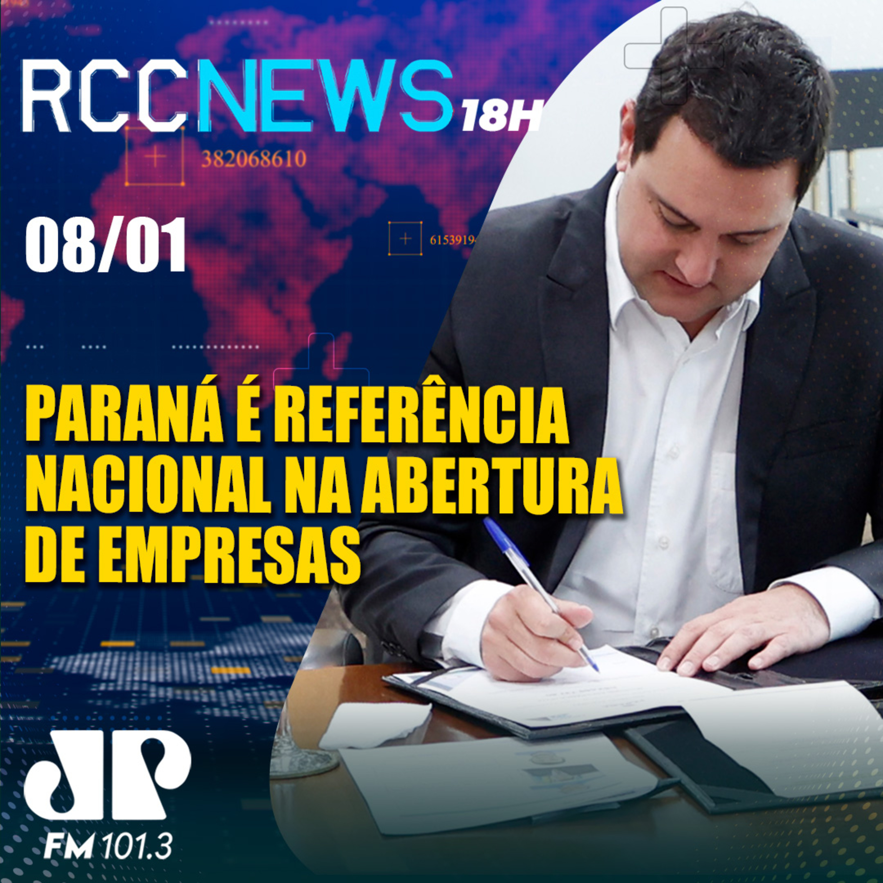 Média recorde: 23 mil empresas foram abertas por mês no Paraná em 2023 episode artwork