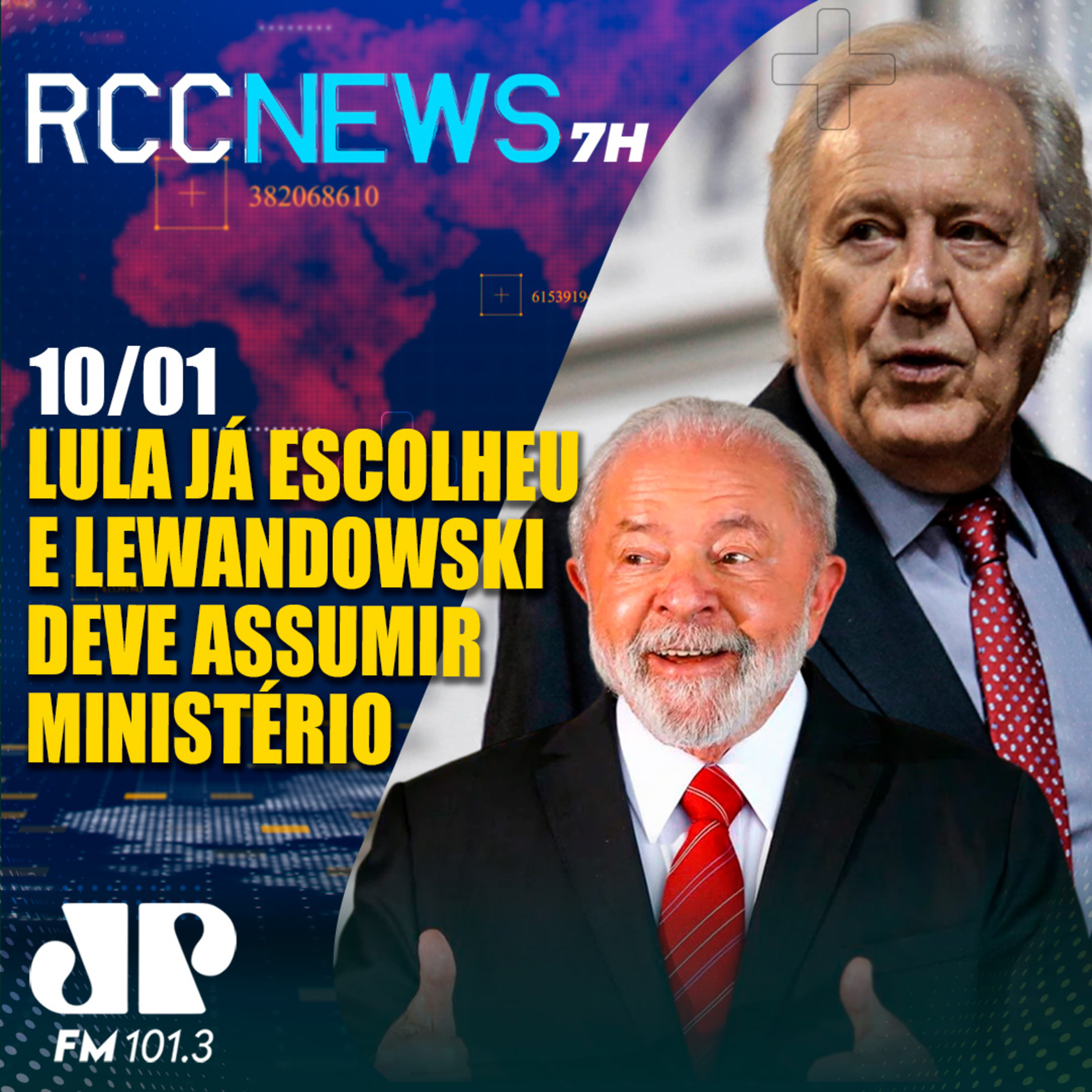 Ex-STF, Ricardo Lewandowski pode ser o novo Ministro da Justiça de Lula episode artwork