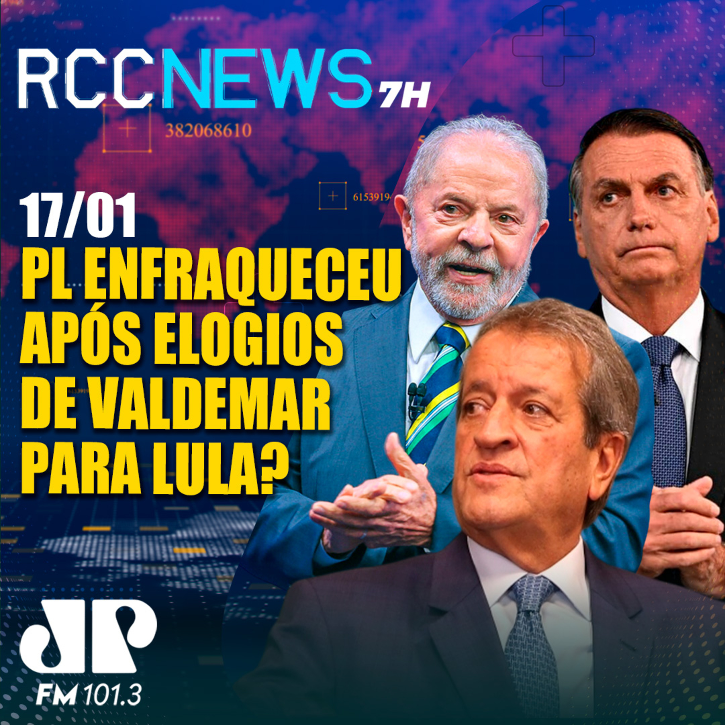 PL estremeceu depois de elogios a Lula? E Valdemar pediu desculpas a Bolsonaro episode artwork