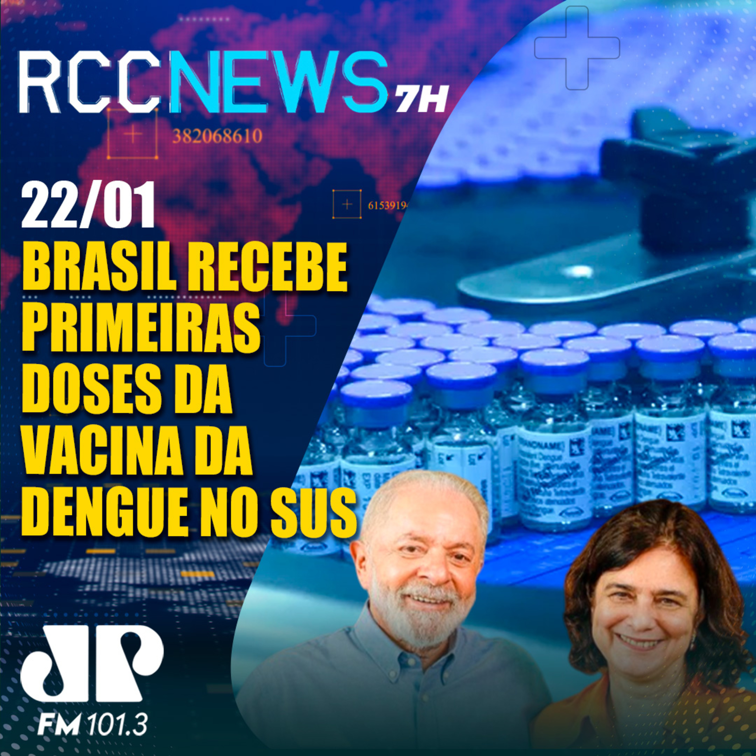 Primeiras doses da vacina contra a dengue no SUS chegam ao Brasil episode artwork