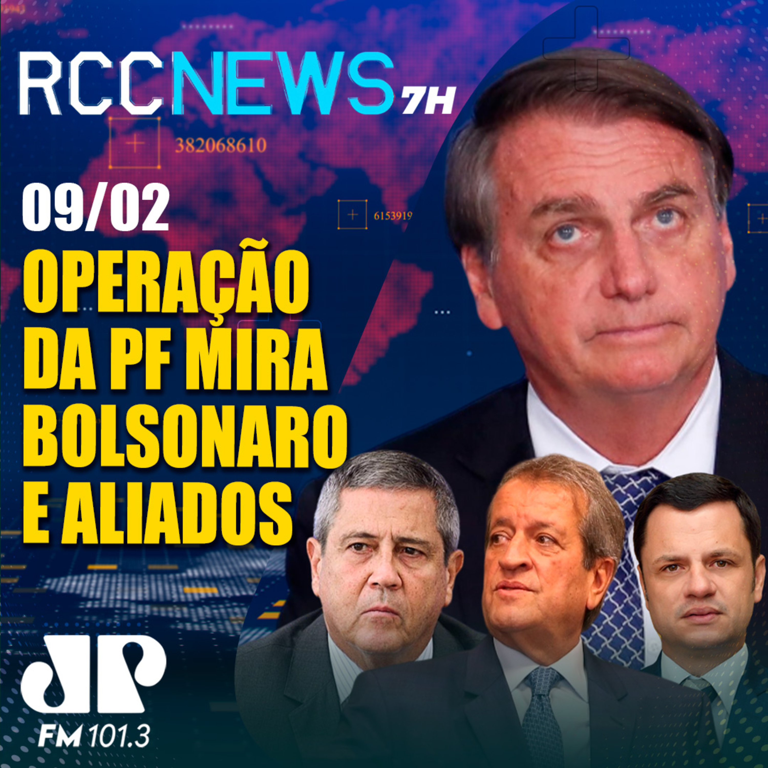 Operação da PF mira Bolsonaro e aliados sobre suposto golpe de estado episode artwork