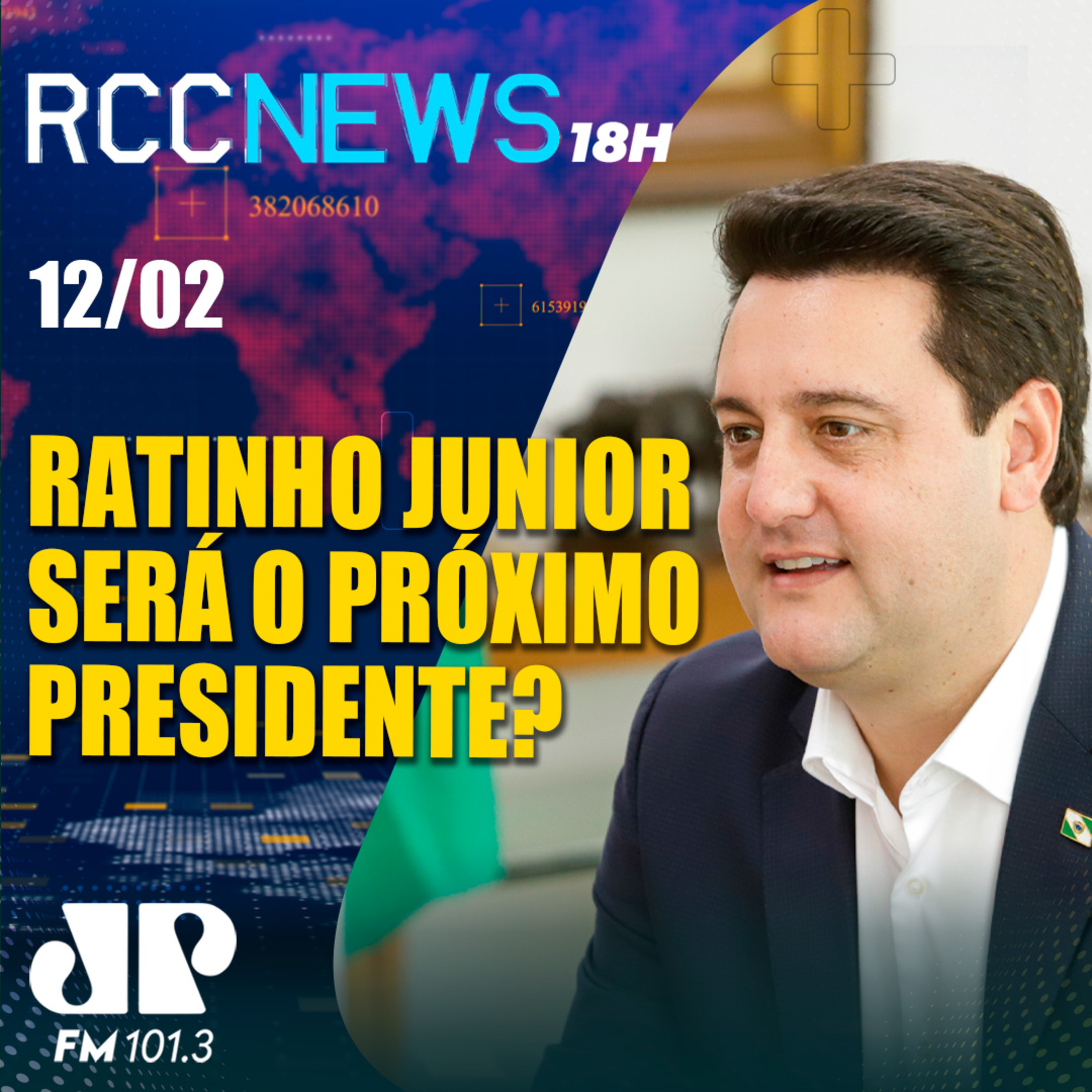 Ratinho Junior bate Zema e Caiado em pesquisa presidencial, aponta instituto episode artwork