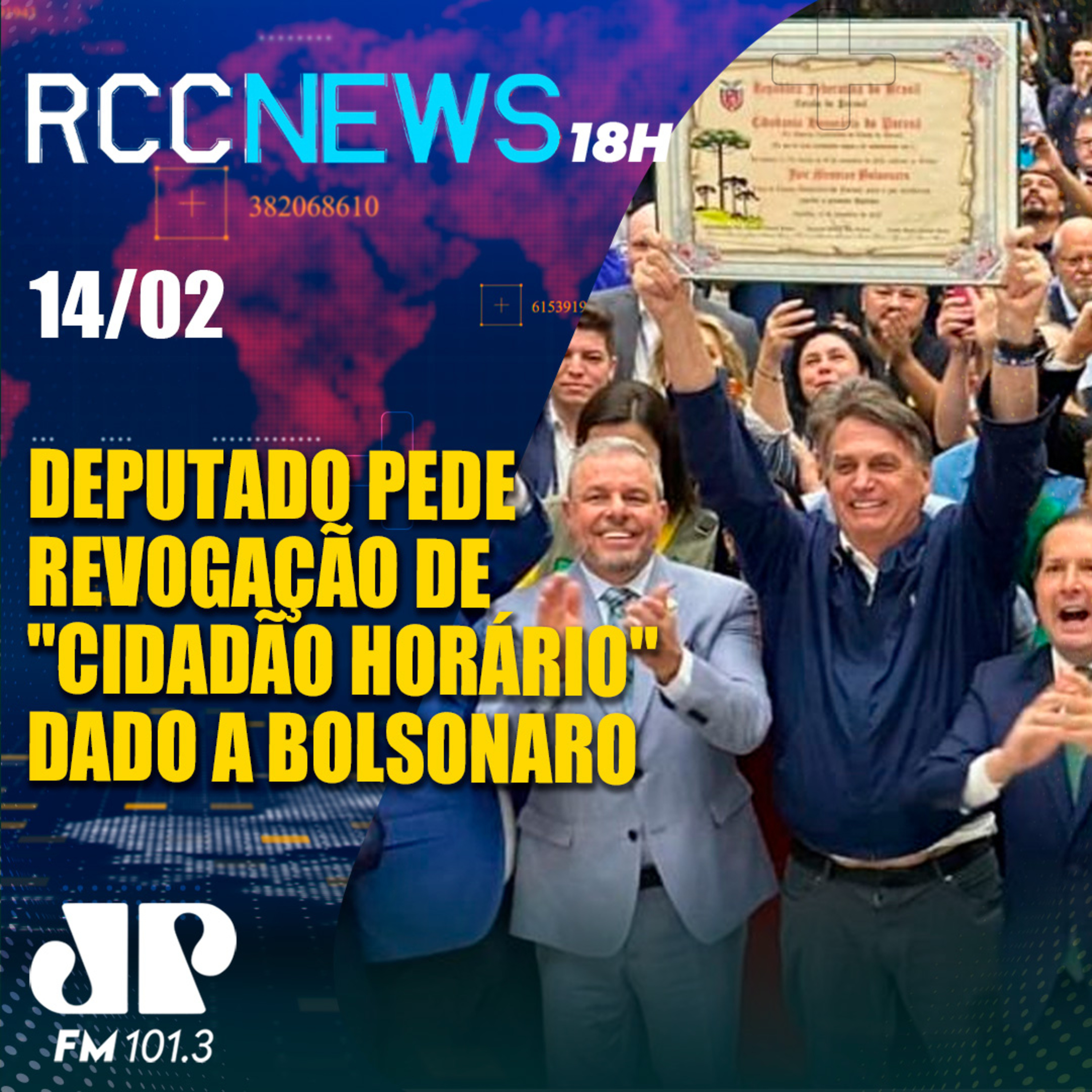 Ex-presidente Bolsonaro pode perder título de cidadão honorário do Paraná episode artwork