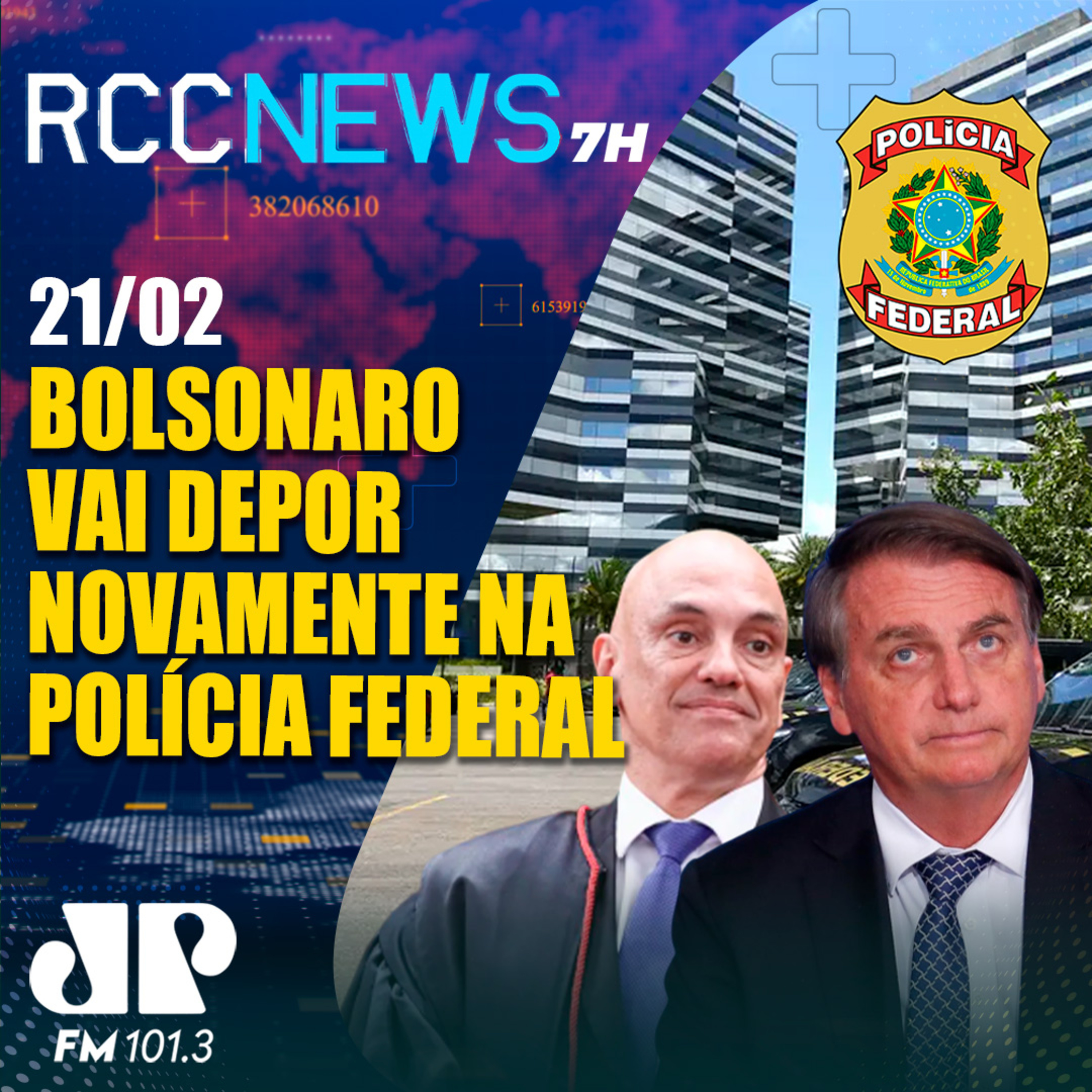 Moraes nega pedido de Bolsonaro e mantém depoimento presencial à Polícia Federal episode artwork