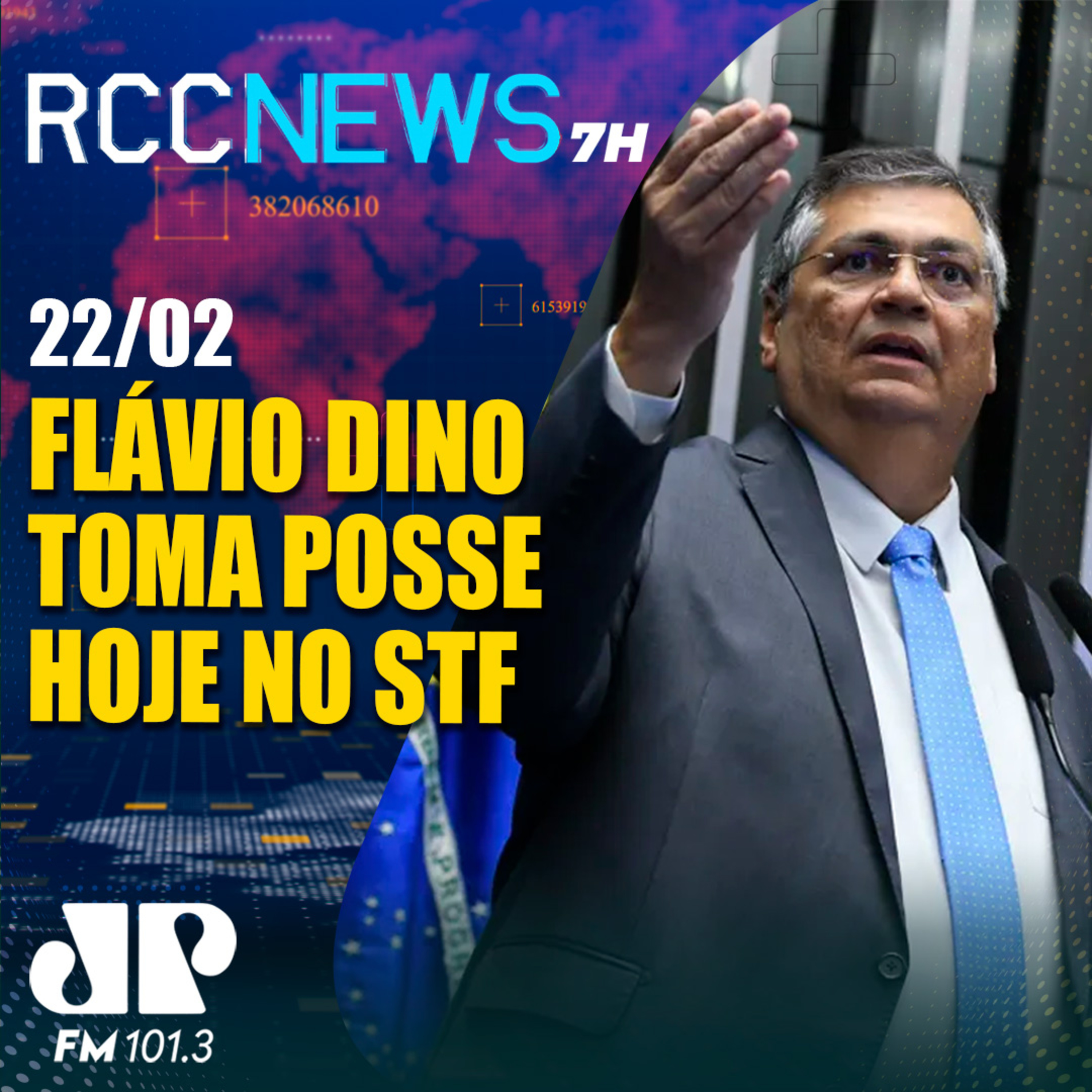 Dino toma posse como ministro do STF e sela passagem pelos Três Poderes episode artwork