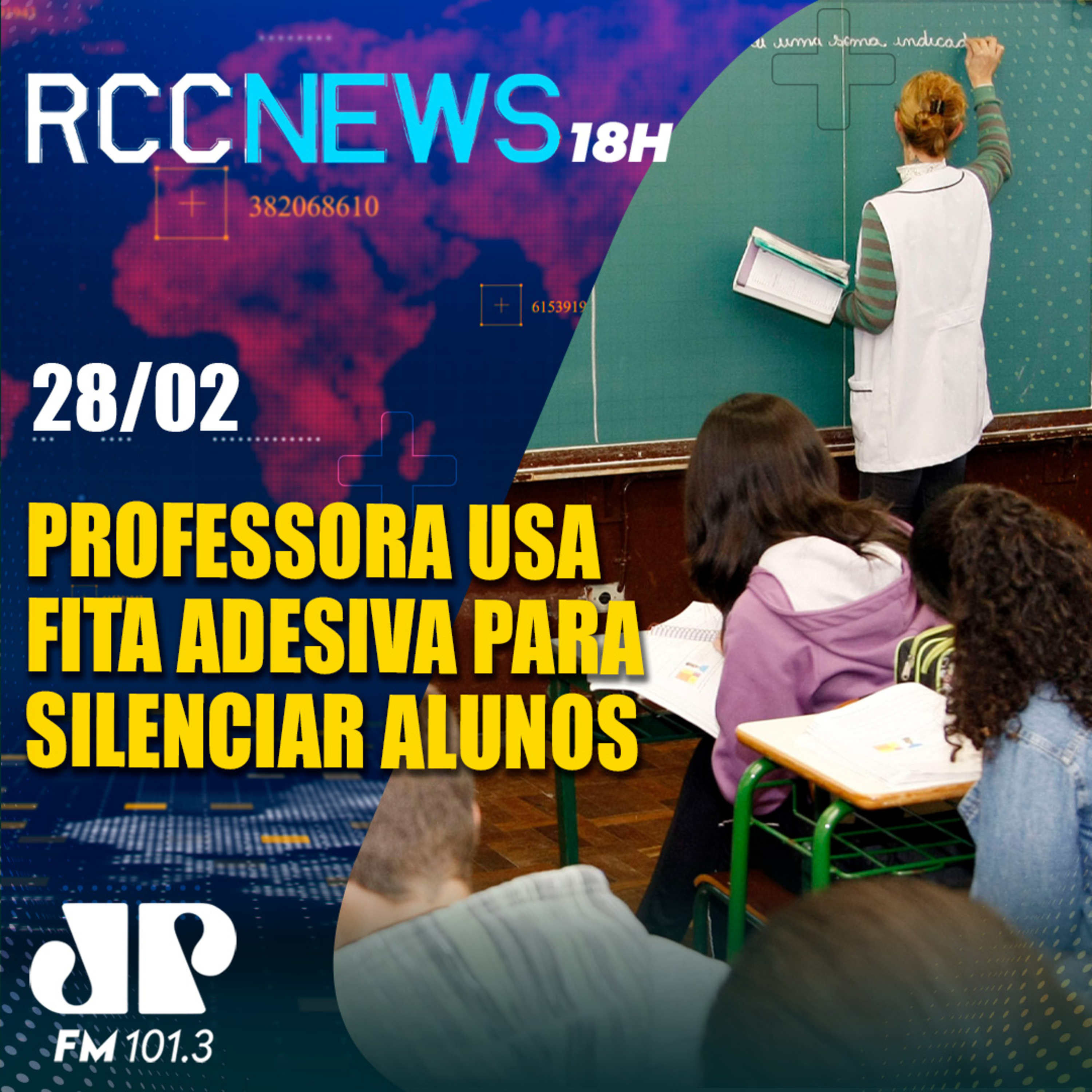 Professora é acusada de usar fita adesiva para silenciar alunos no Paraná episode artwork