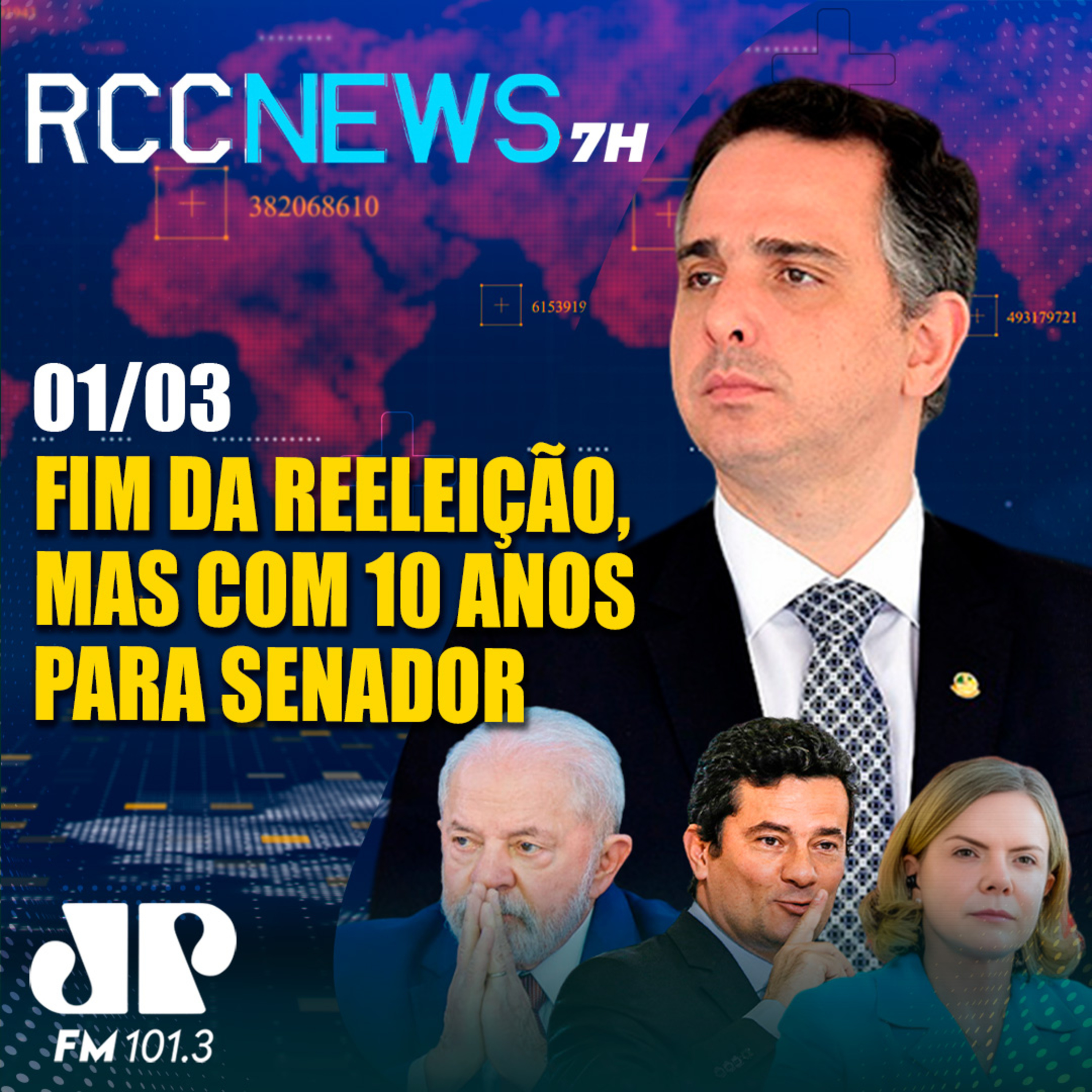 Fim da reeleição será votada com mandato de 10 anos para senadores episode artwork