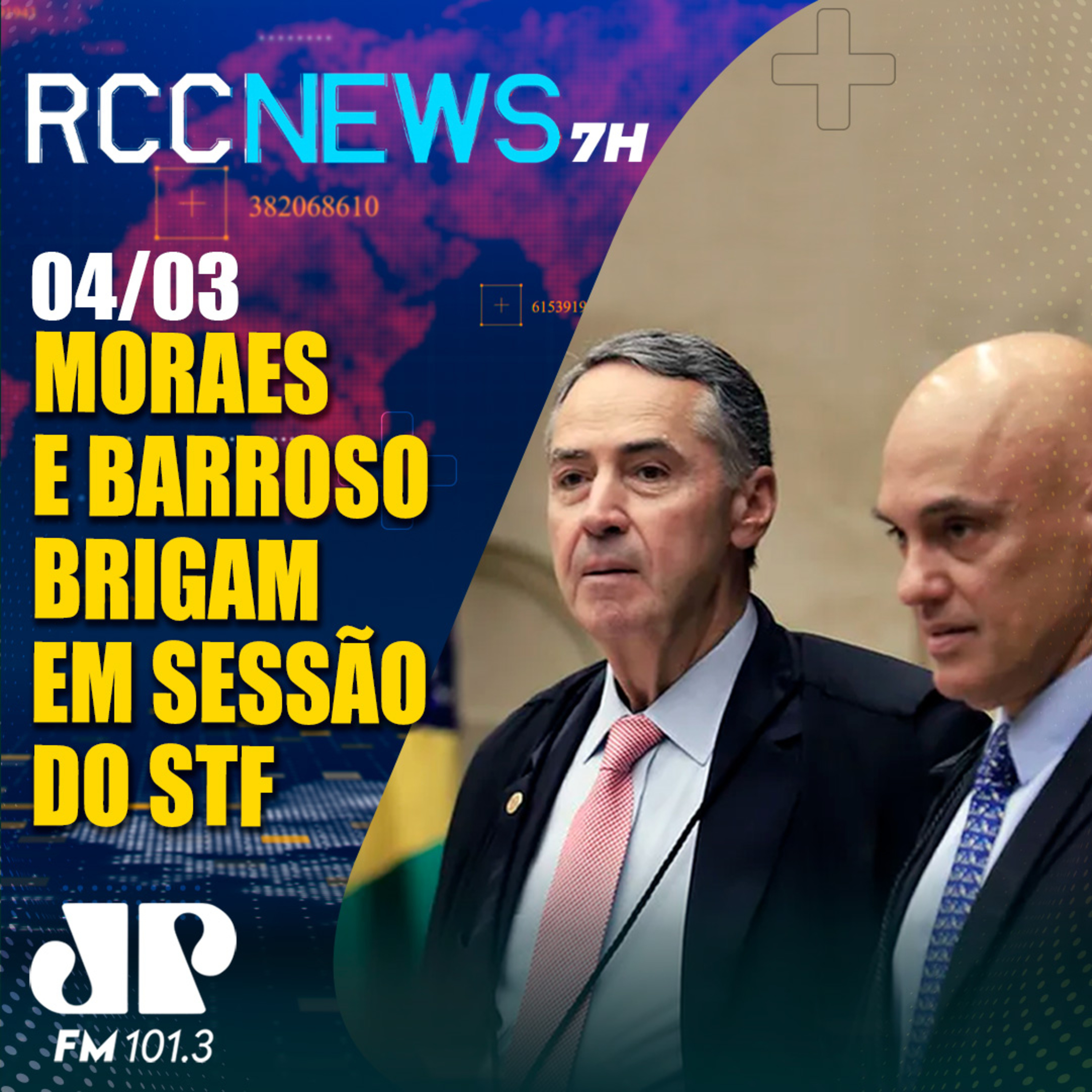 Barroso e Moraes batem boca em sessão do STF; saiba o motivo episode artwork