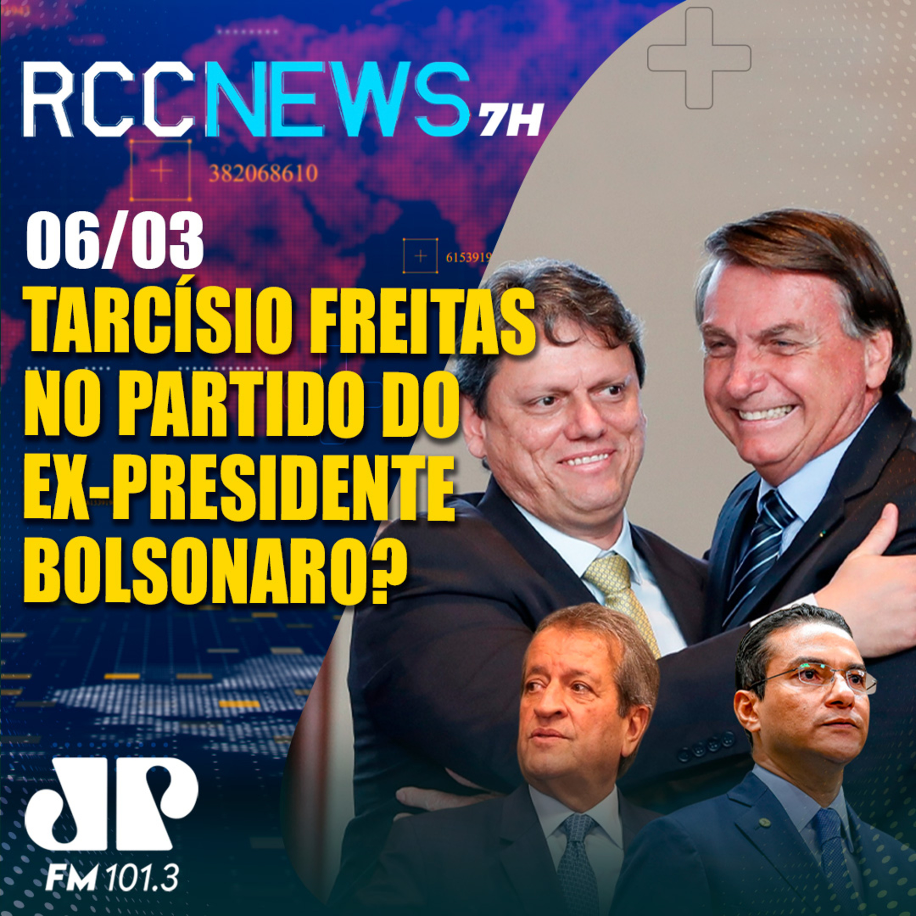 Bolsonaro pressiona e Tarcísio deve trocar o Republicanos pelo PL episode artwork
