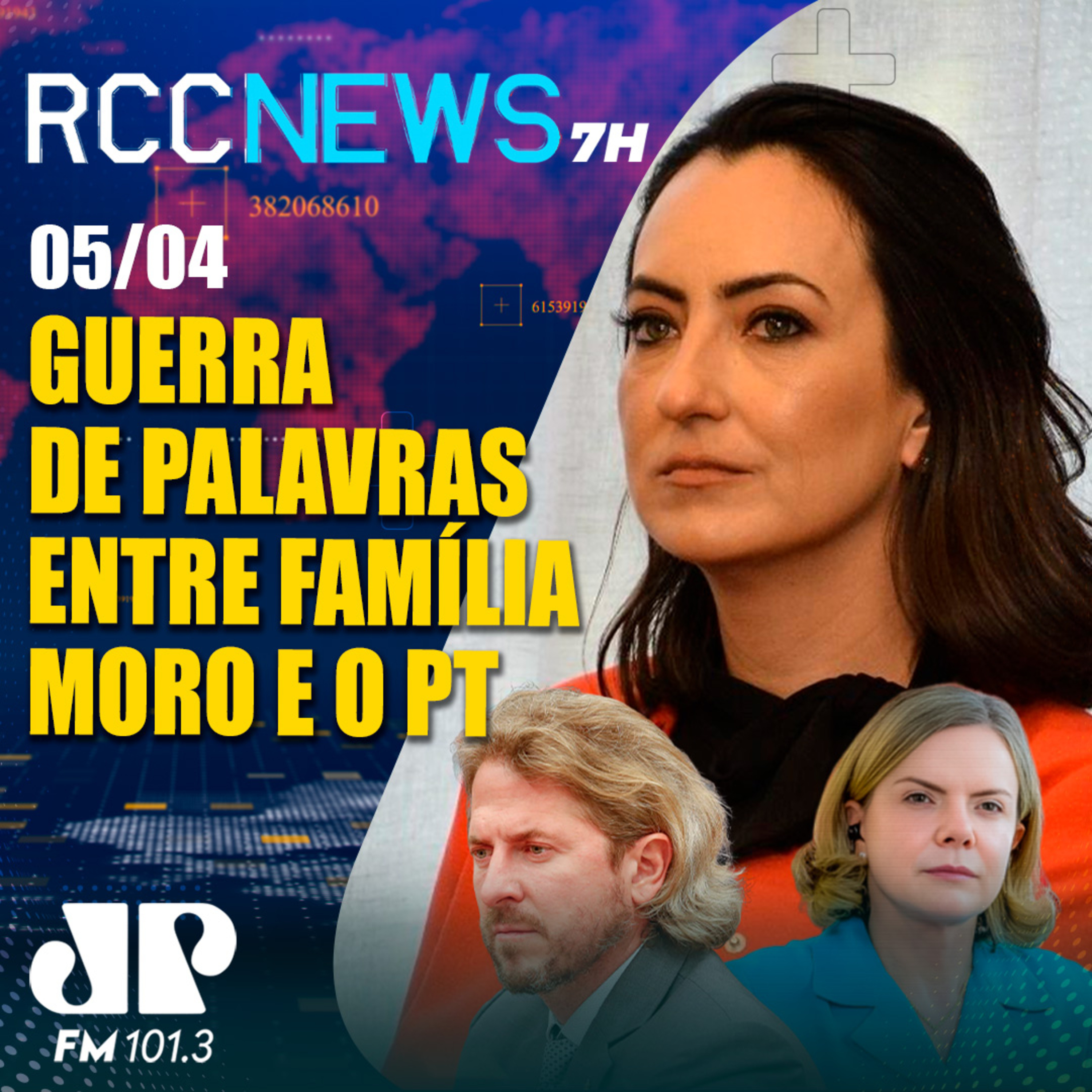 Rosângela Moro ironiza e diz "segue o chororô!" em Guerra de Palavras com o PT episode artwork