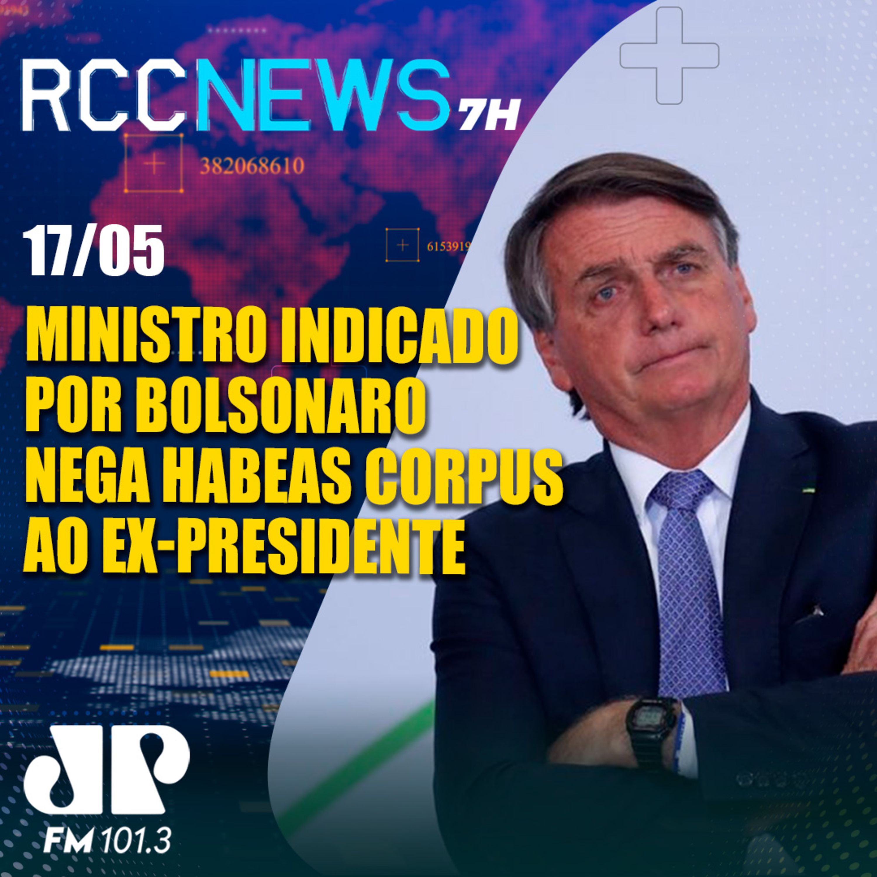 STF forma maioria para negar habeas corpus preventivo a Bolsonaro episode artwork
