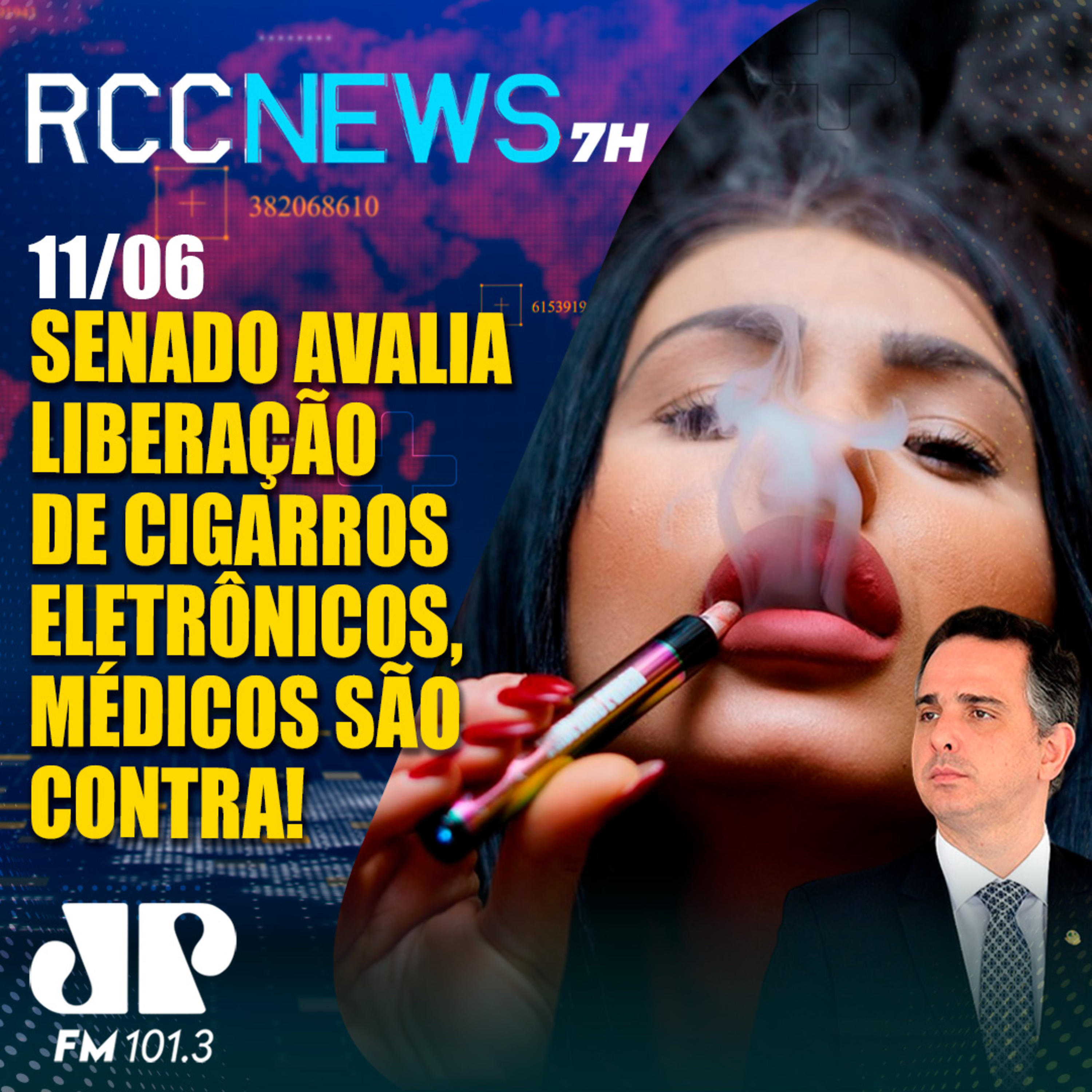 Senado avalia liberação de cigarros eletrônicos, sociedade médica é contra! episode artwork