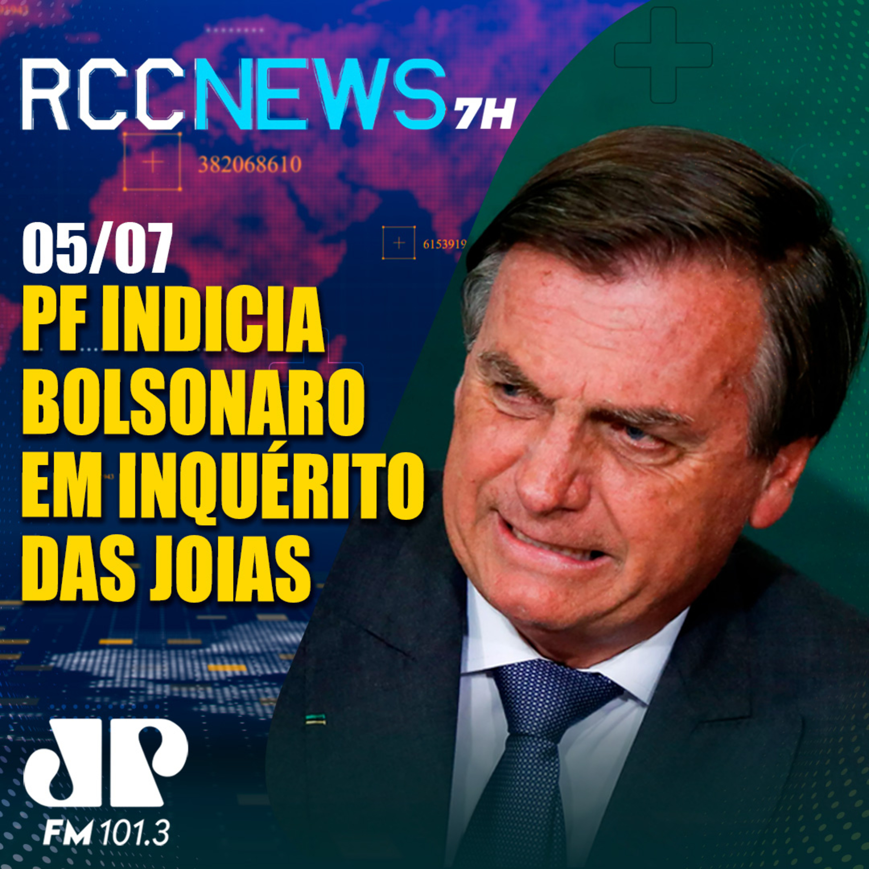 PF indicia Bolsonaro e mais 11 em inquérito das joias episode artwork