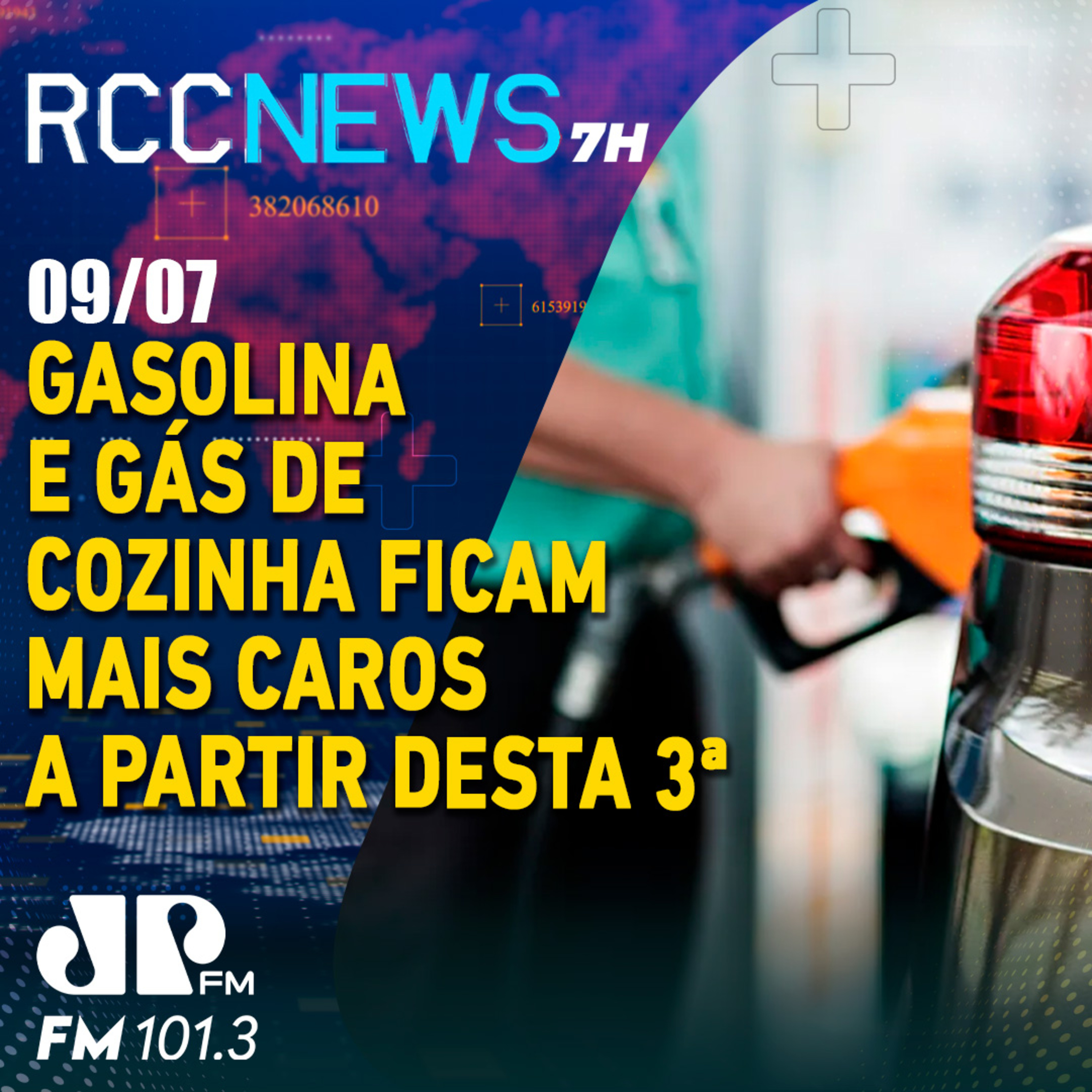 Gasolina e gás de cozinha ficam mais caros a partir desta 3ª episode artwork