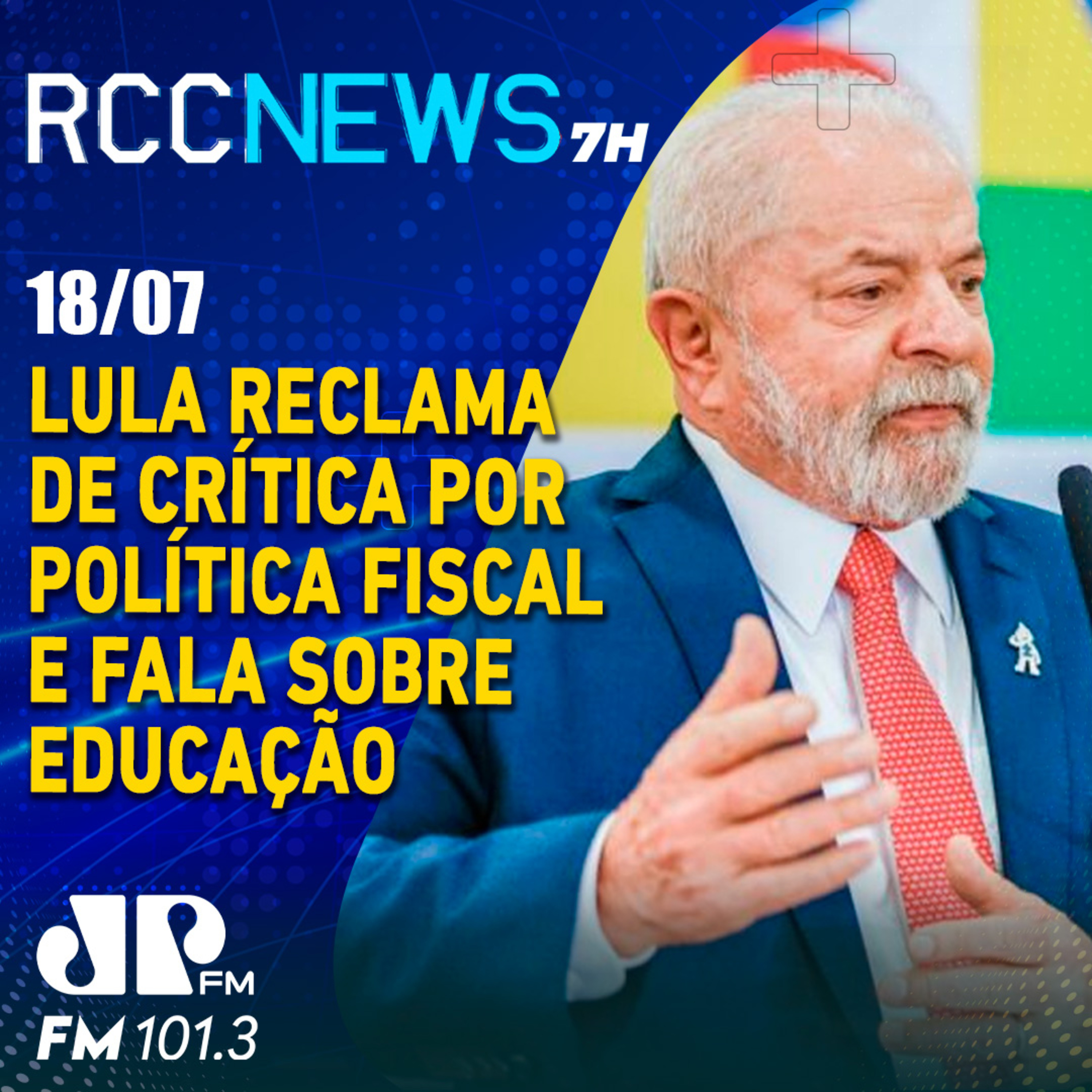 Lula reclama de crítica por política fiscal durante evento em Brasília episode artwork