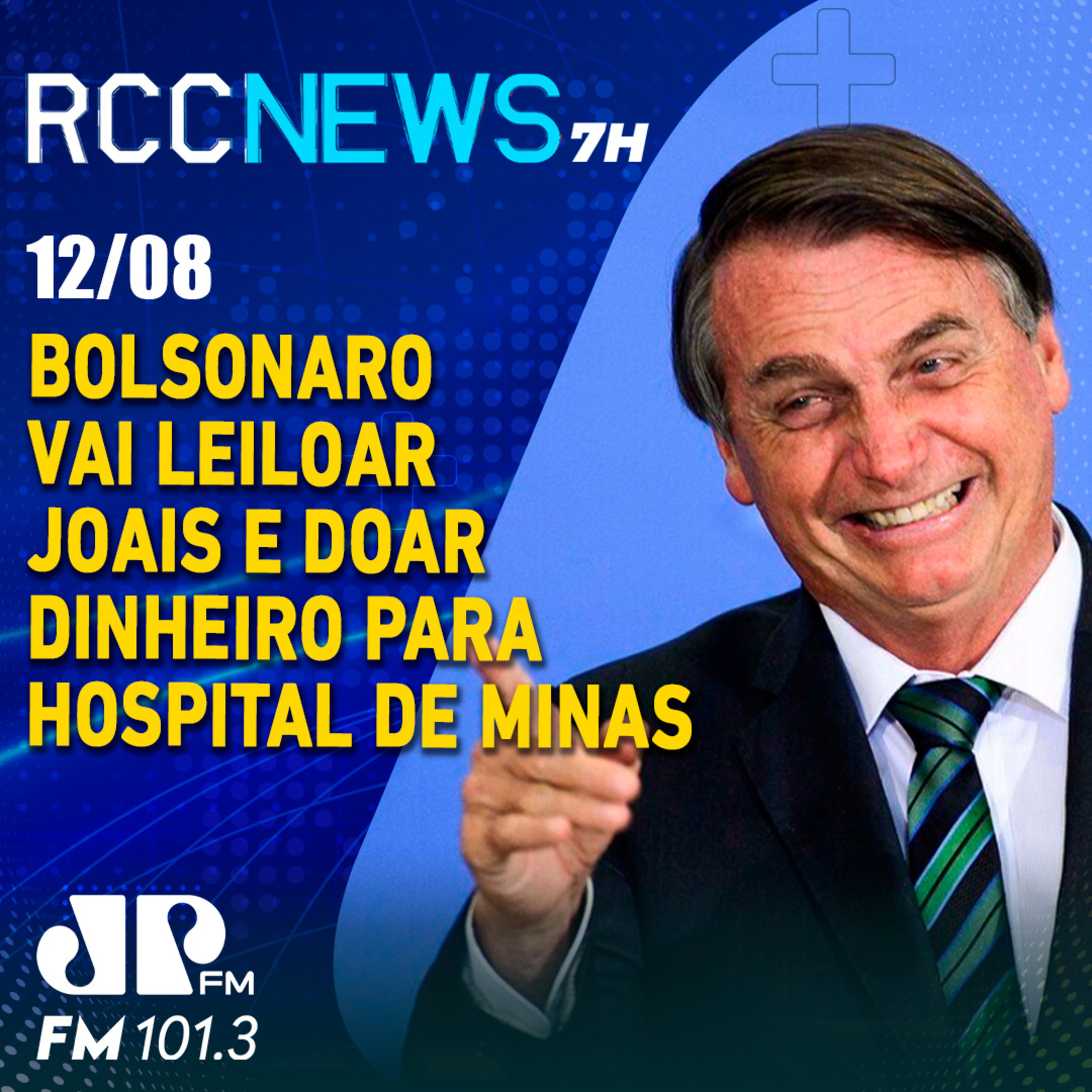 Bolsonaro diz que vai leiloar joias e doar para Hospital de Juiz de Fora episode artwork