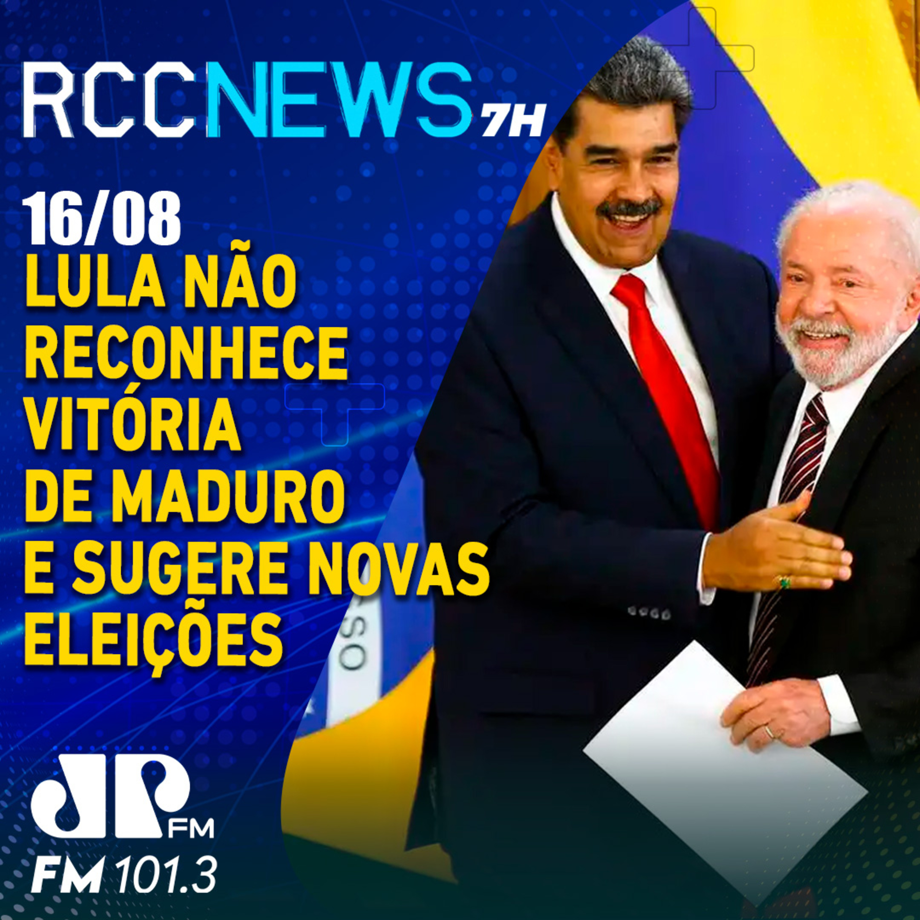 Lula diz que não reconhece Maduro como presidente e que venezuelano ‘deve explicação’ episode artwork