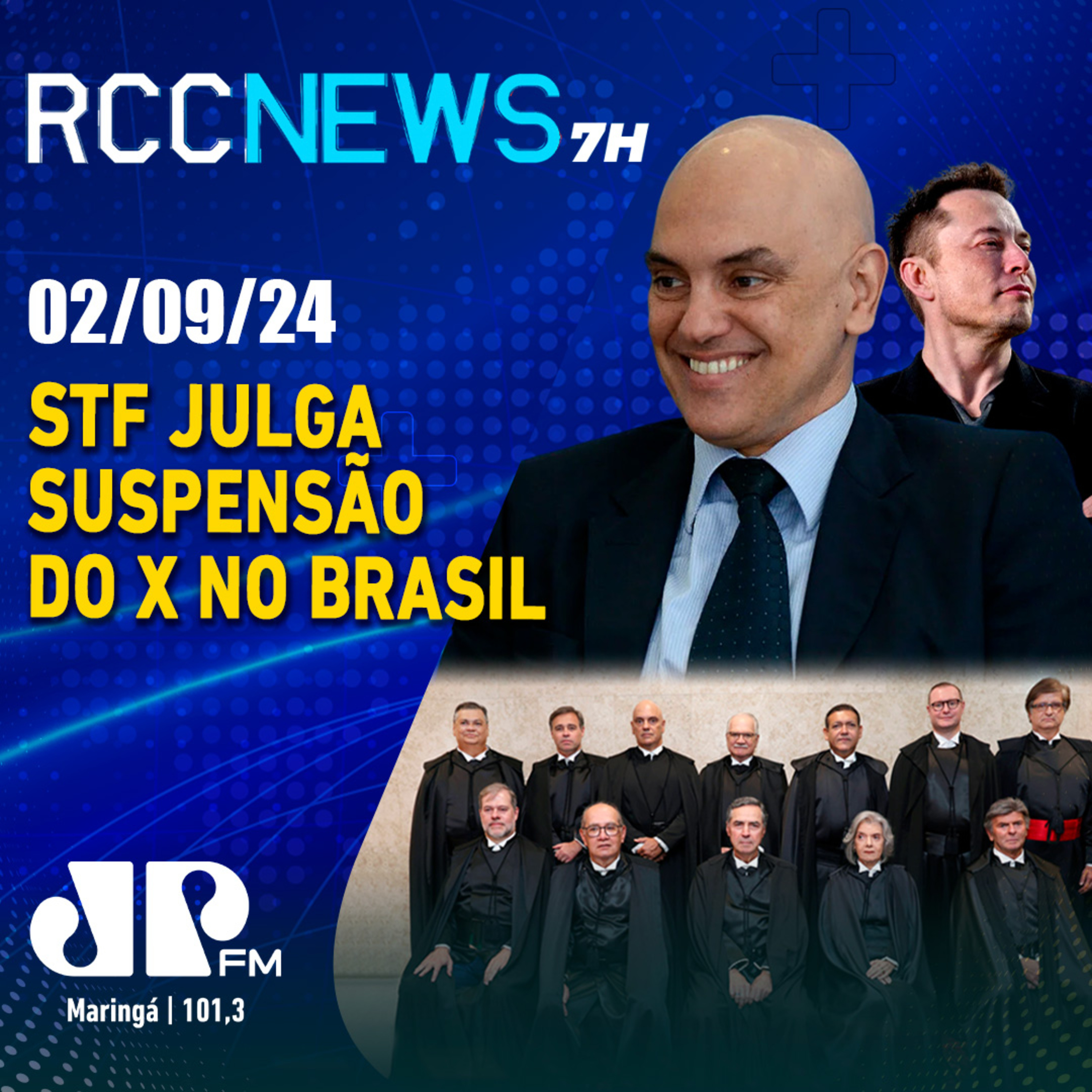Moraes convoca 1ª Turma do STF para julgar suspensão do X episode artwork
