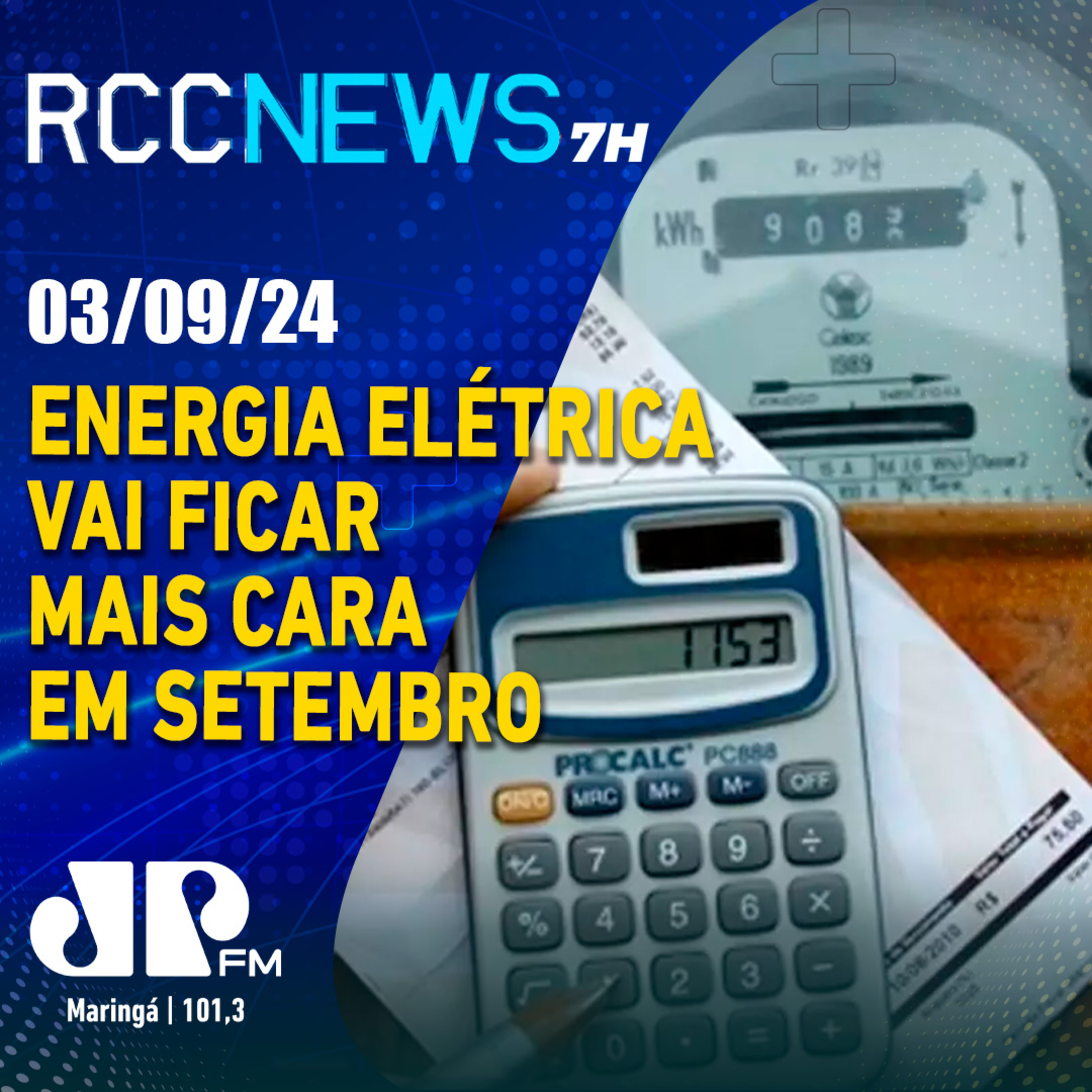 Prepare o bolso! Energia elétrica vai ficar mais cara em setembro episode artwork