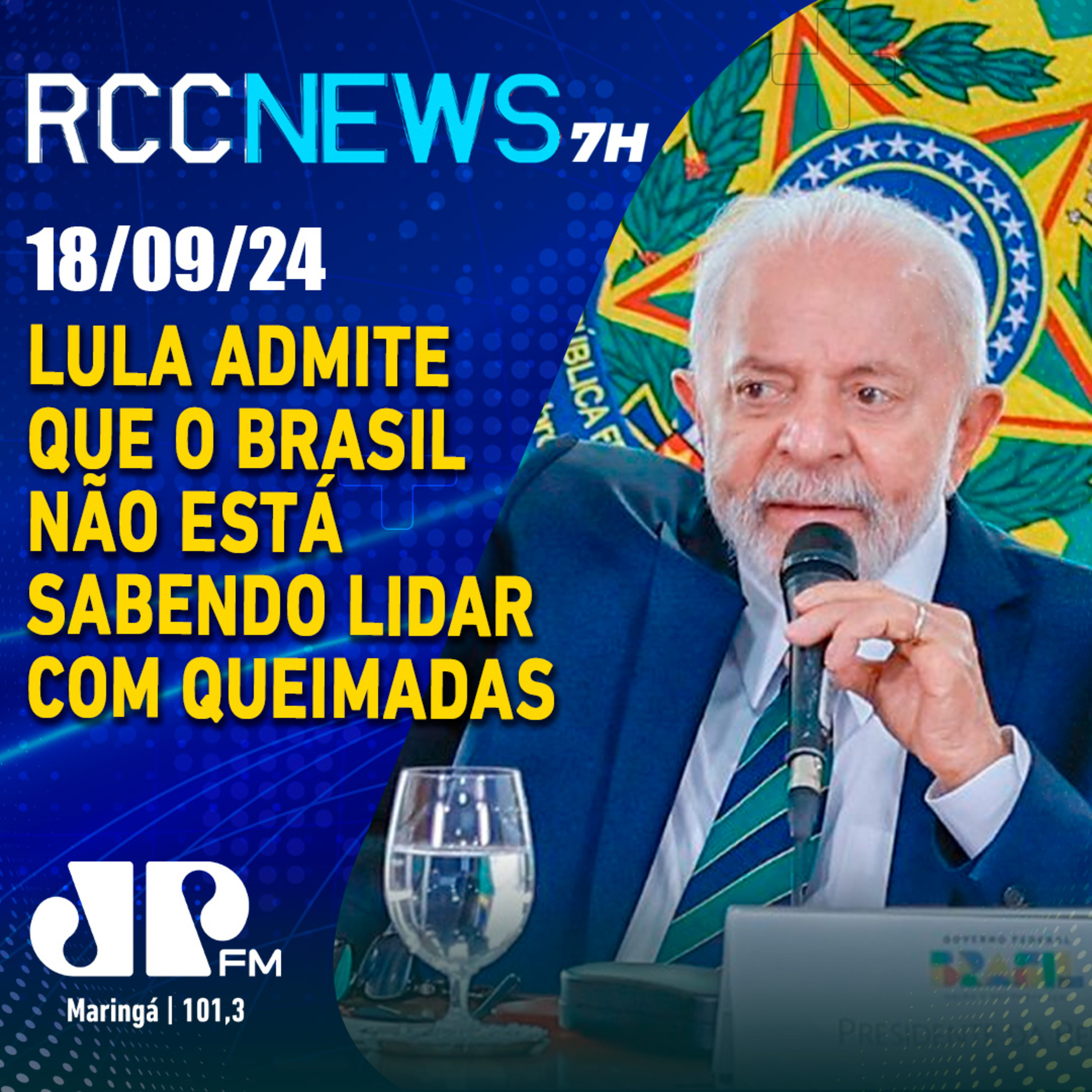 Lula admite que Brasil não está preparado para enfrentar queimadas episode artwork