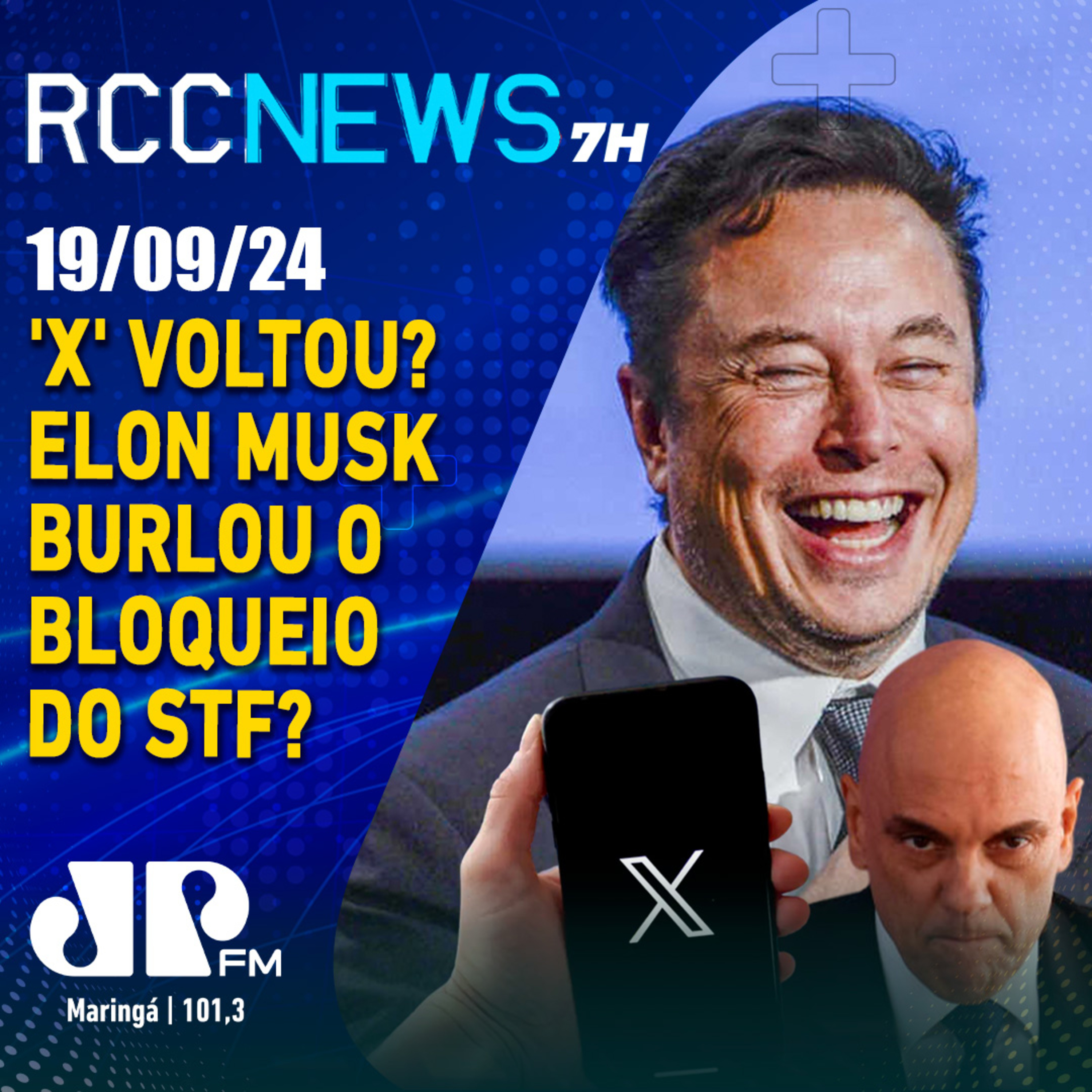 X voltou? Elon Musk fez algo para burlar o bloqueio de Moraes? episode artwork