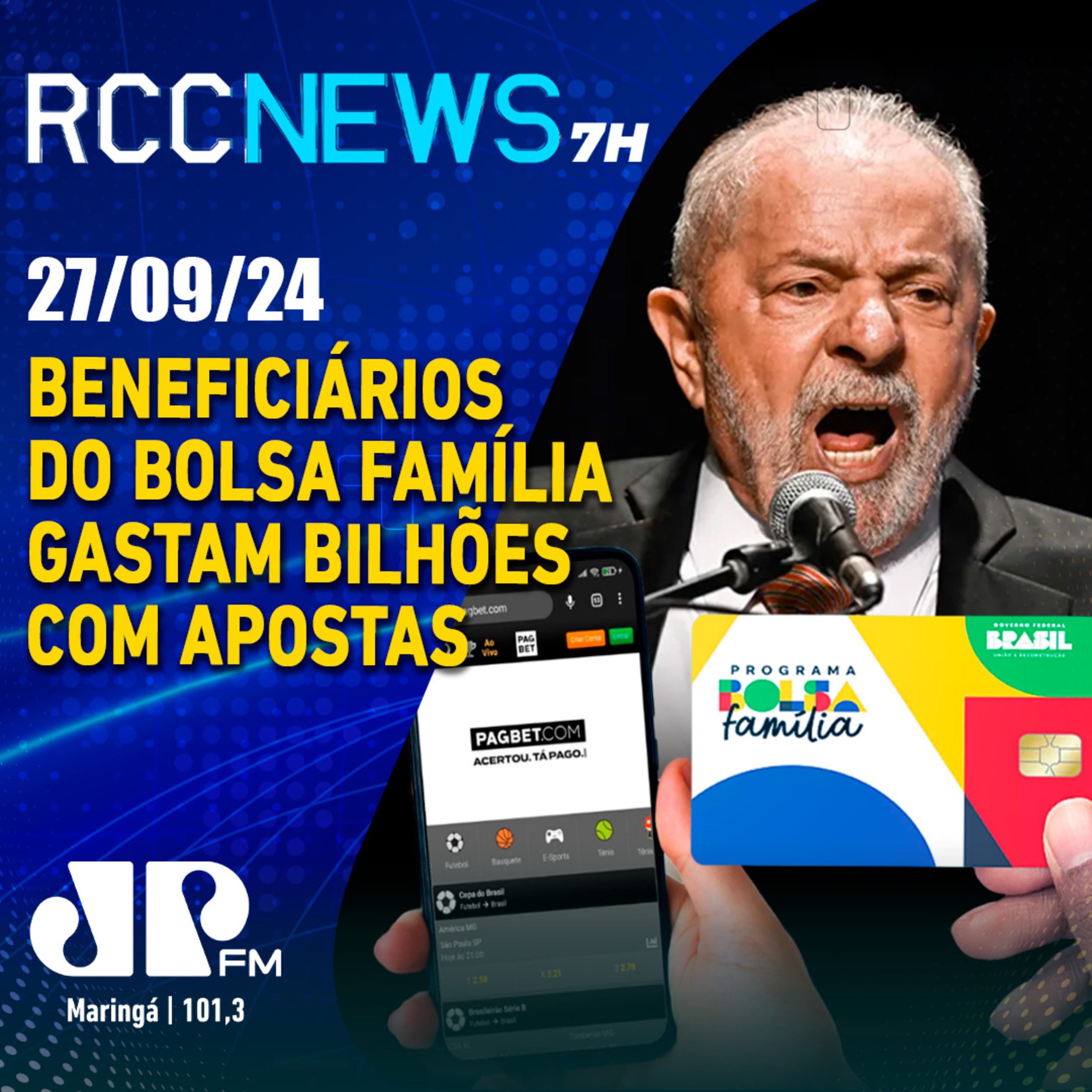 Beneficiários do Bolsa Família gastaram R$ 3 bilhões com bets em agosto episode artwork