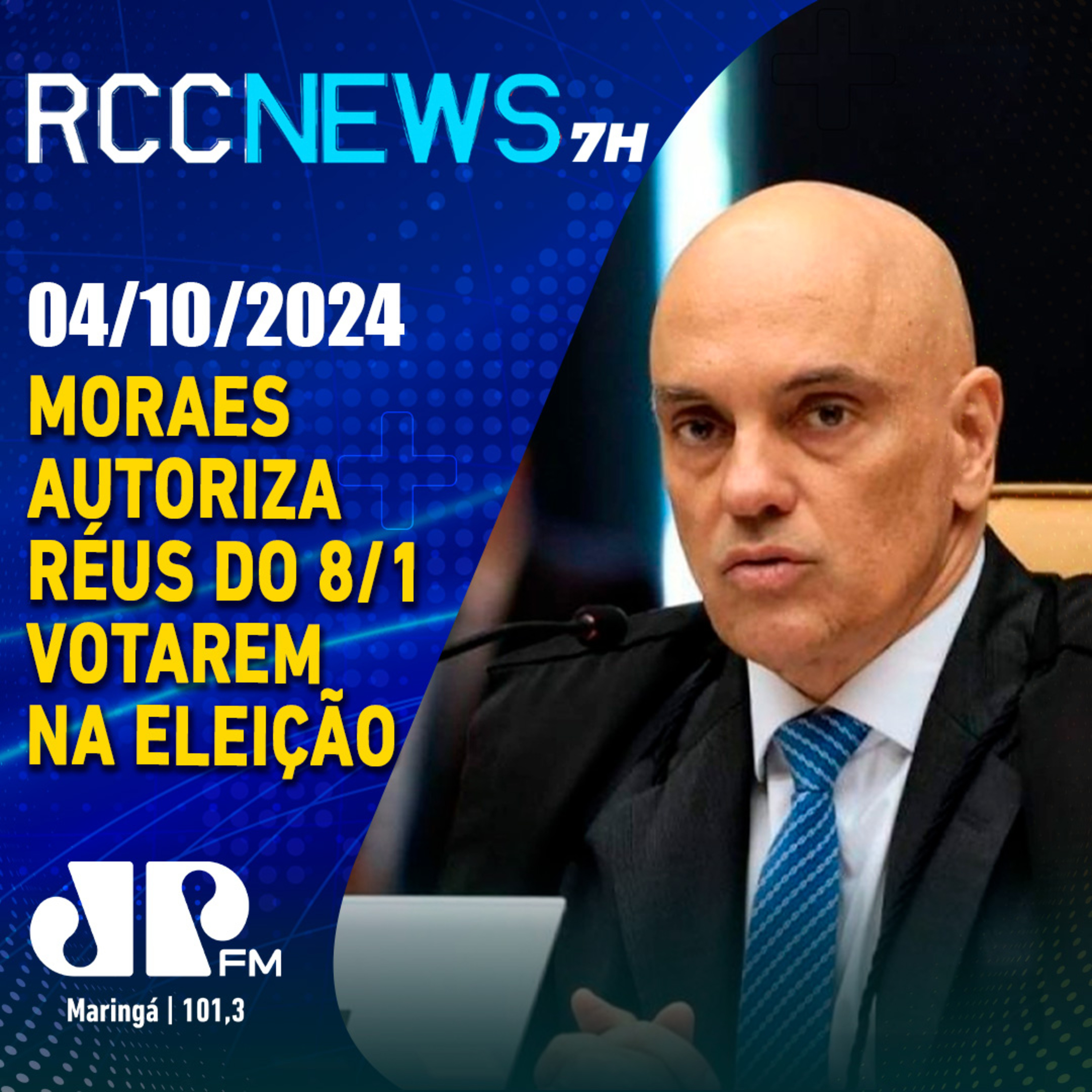 Moraes autoriza réus e investigados do 8 de janeiro a votarem na eleição episode artwork