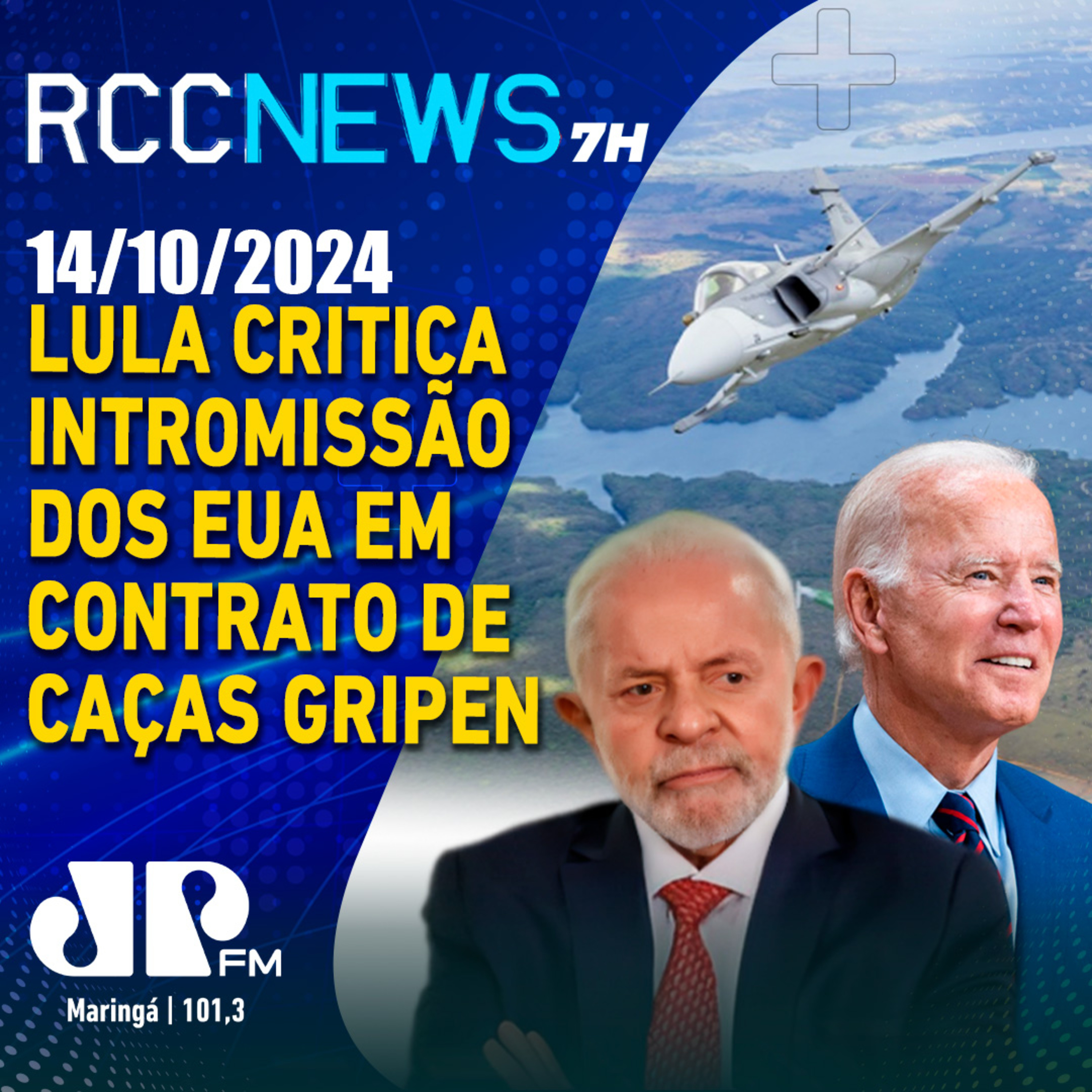 Lula critica intromissão dos EUA em contrato de caças Gripen episode artwork