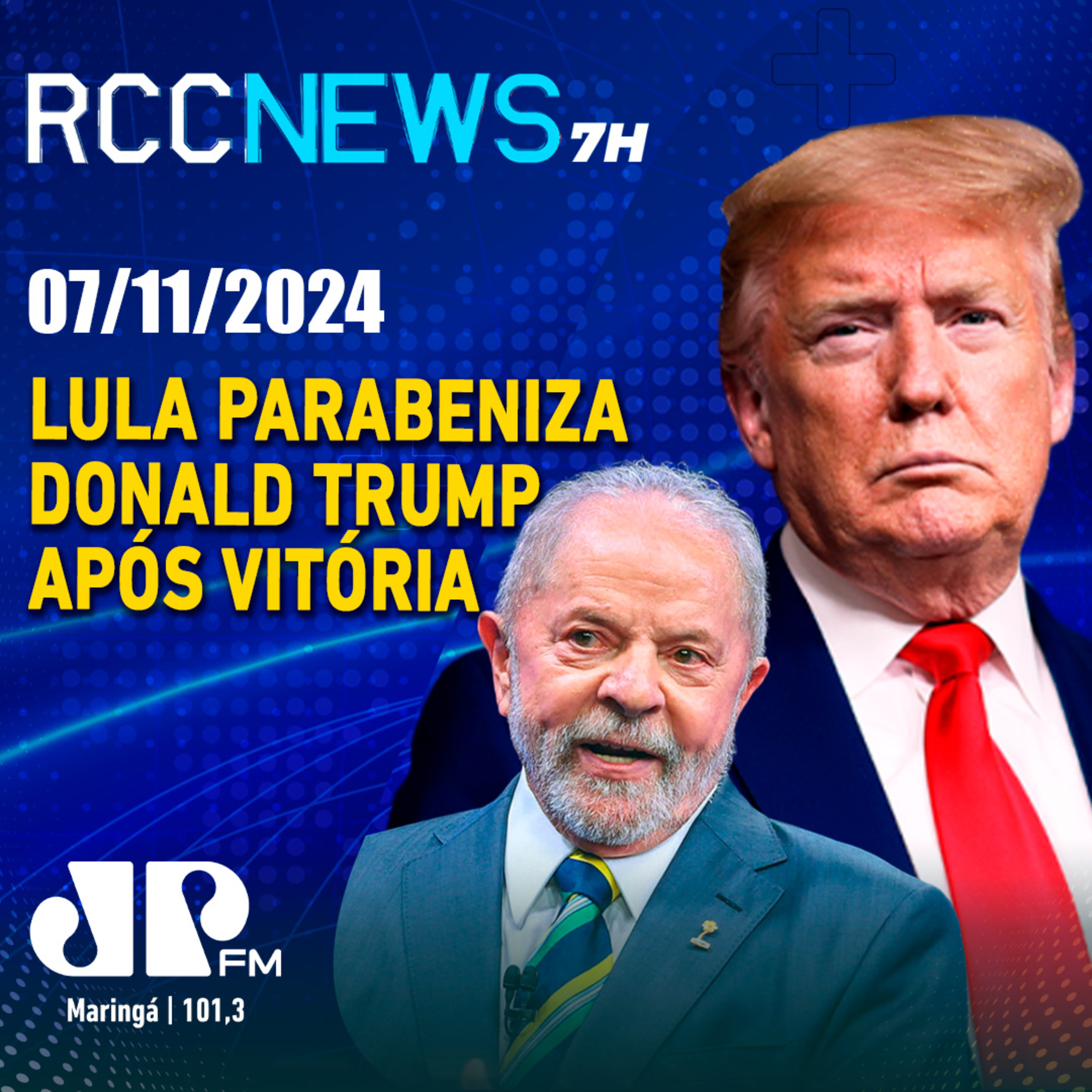 Lula parabeniza Donald Trump após vitória nas eleições dos EUA episode artwork