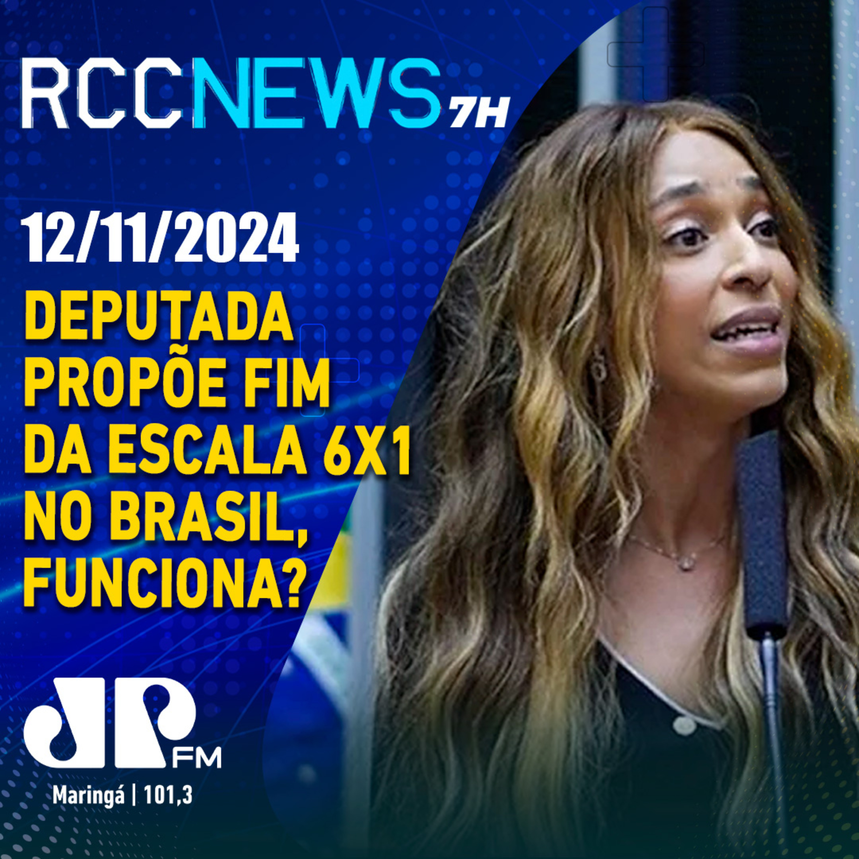 Deputados discutem o fim da jornada 6×1 de trabalho, funciona? episode artwork