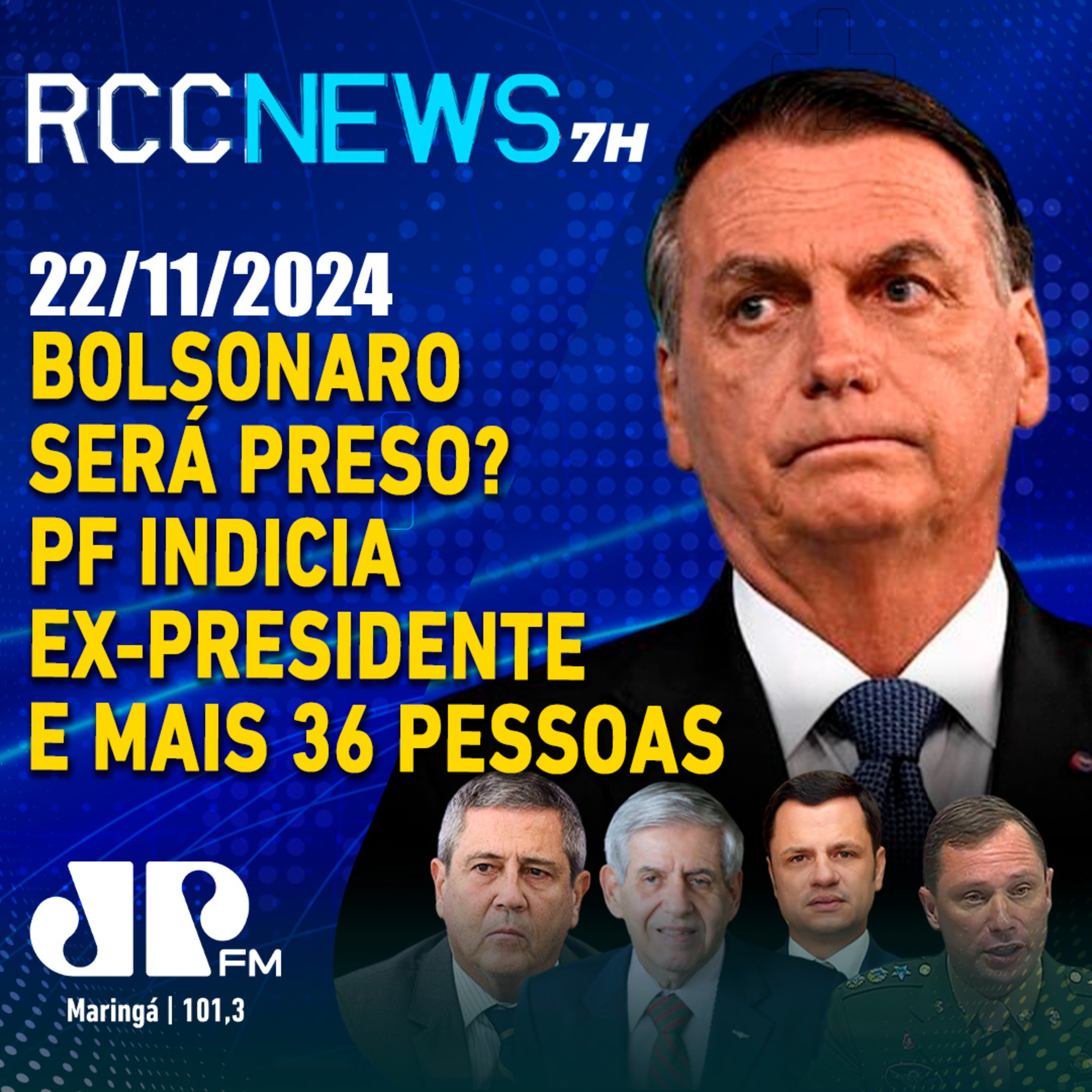 Bolsonaro preso? PF indicia ex-presidente e aliados por tentativa de golpe episode artwork