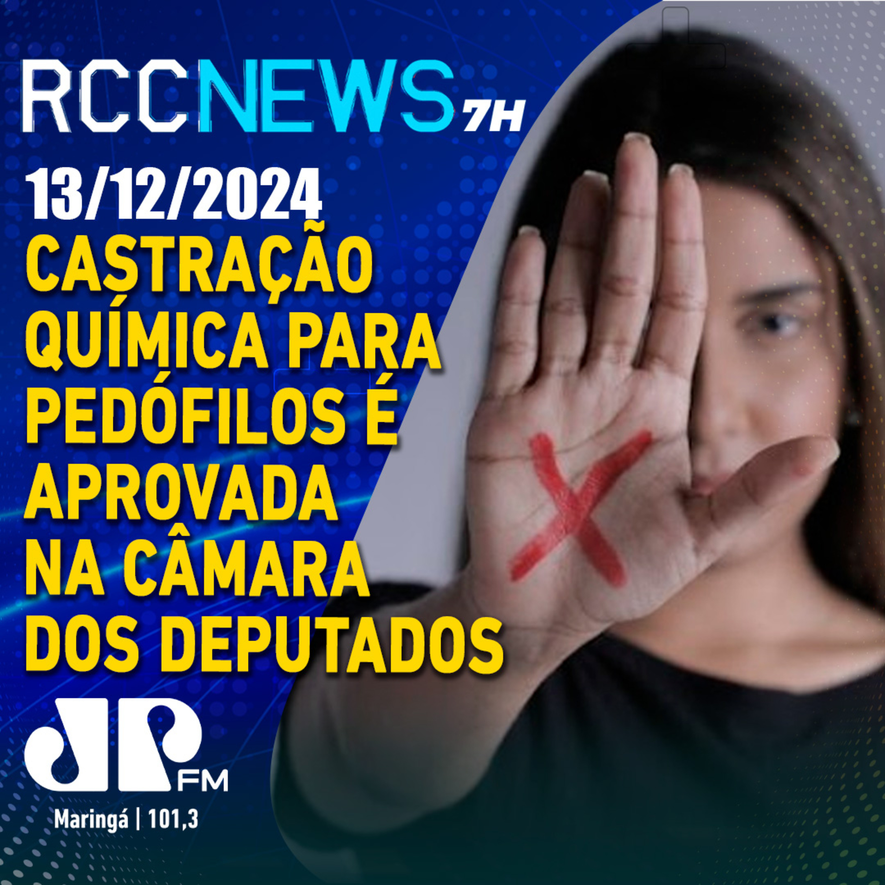 Castração química para pedófilos é  aprovada  na Câmara dos Deputados episode artwork