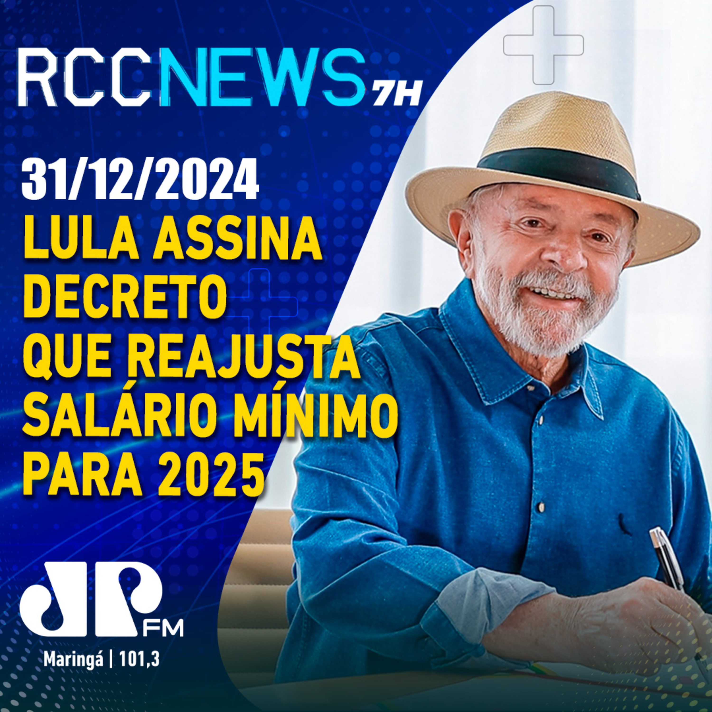 Lula assina decreto que reajusta salário mínimo para 2025 episode artwork