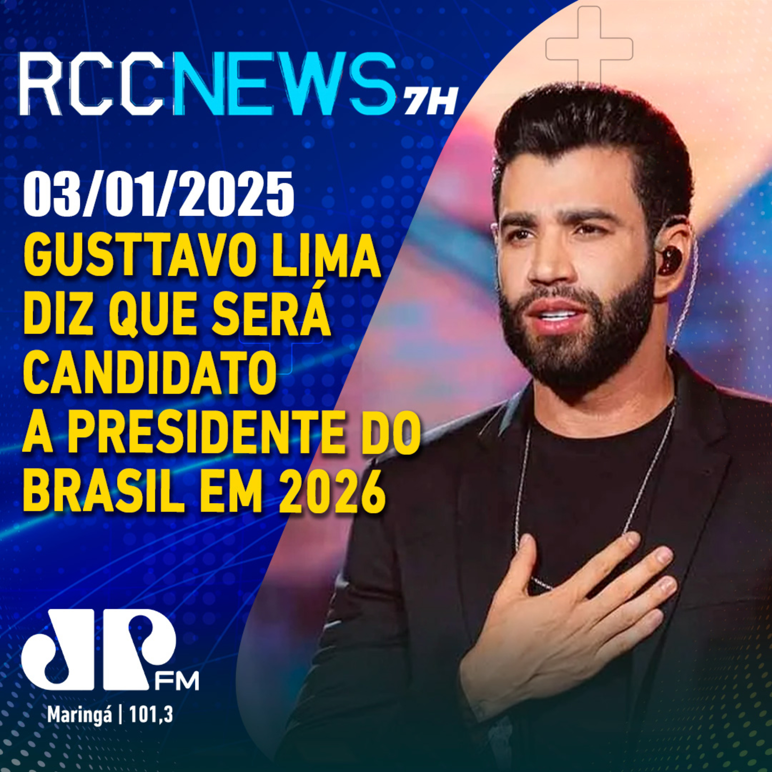 Gusttavo Lima diz que será candidato a presidente do Brasil em 2026 episode artwork