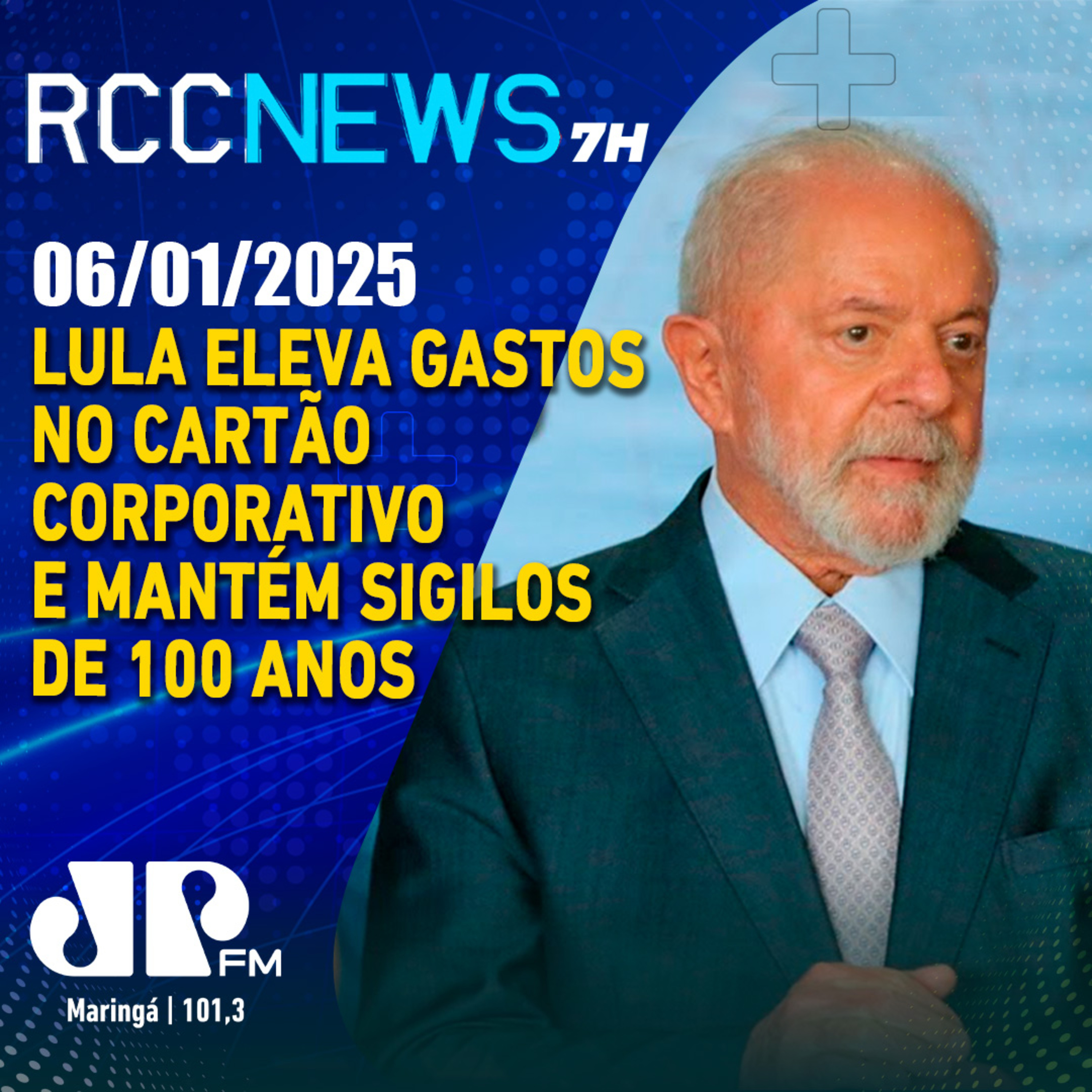 Lula eleva gastos no cartão corporativo e mantém sigilos, como Bolsonaro episode artwork