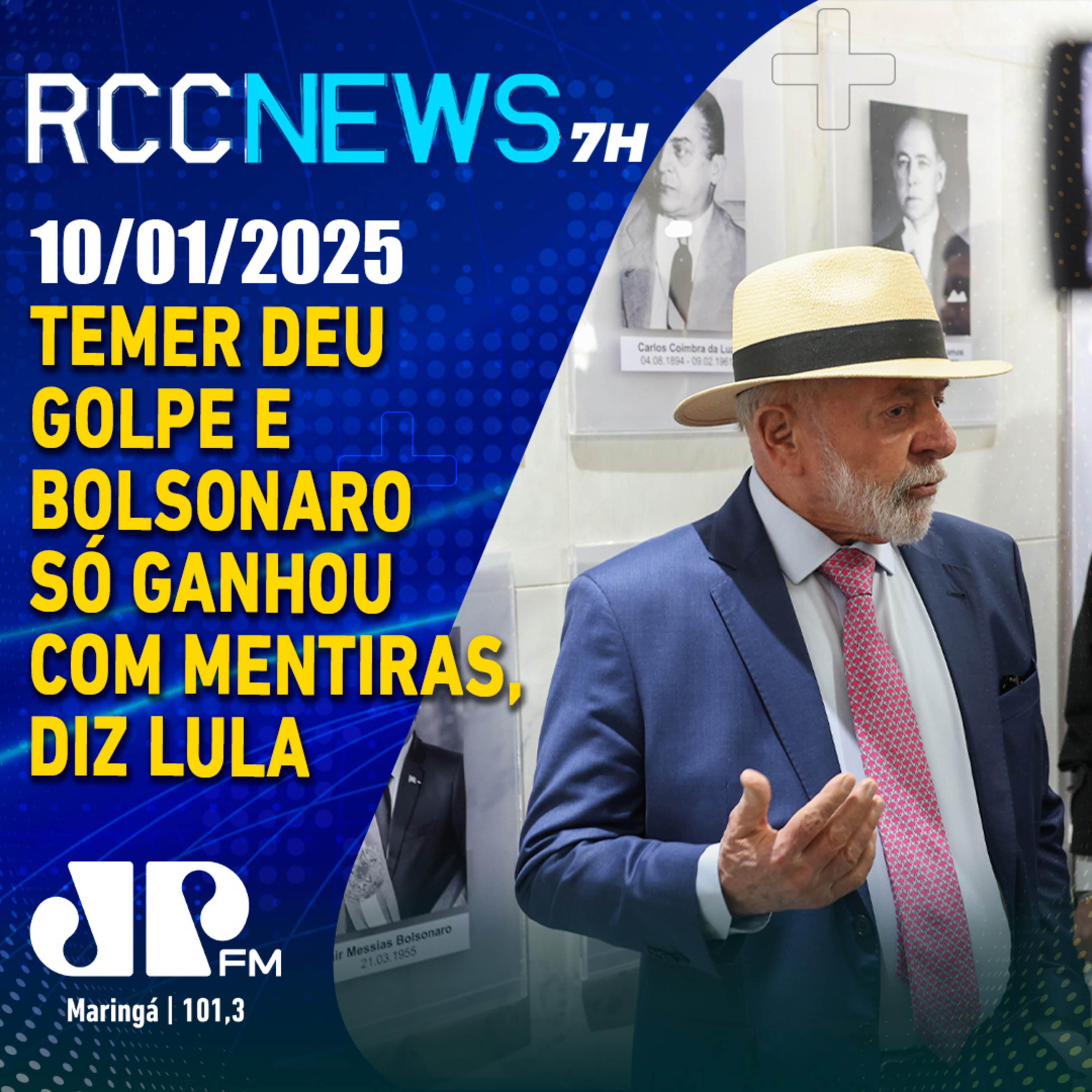 Temer deu golpe e Bolsonaro só ganhou com mentiras, diz Lula episode artwork