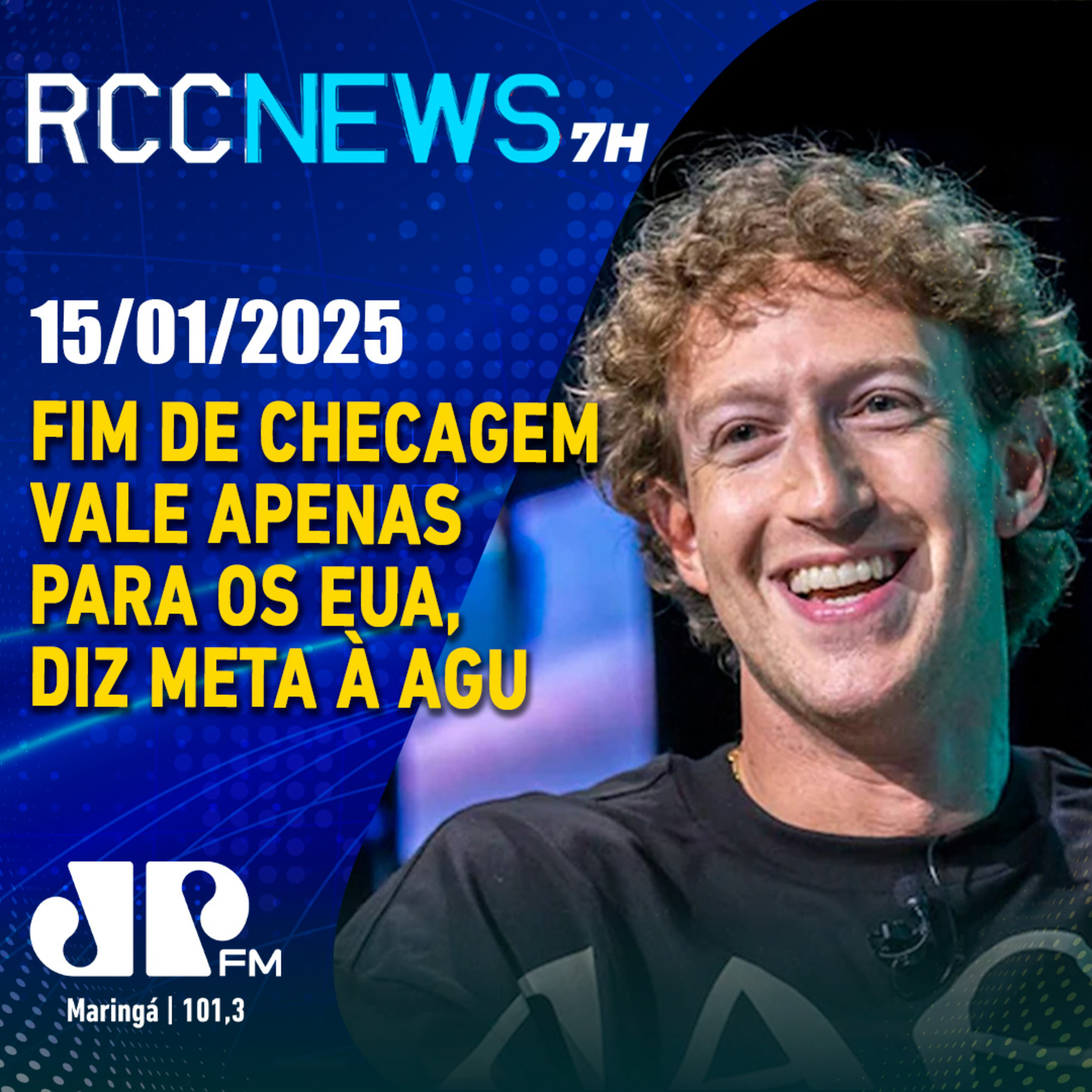 Fim de checagem vale apenas para os EUA, diz Meta à AGU episode artwork