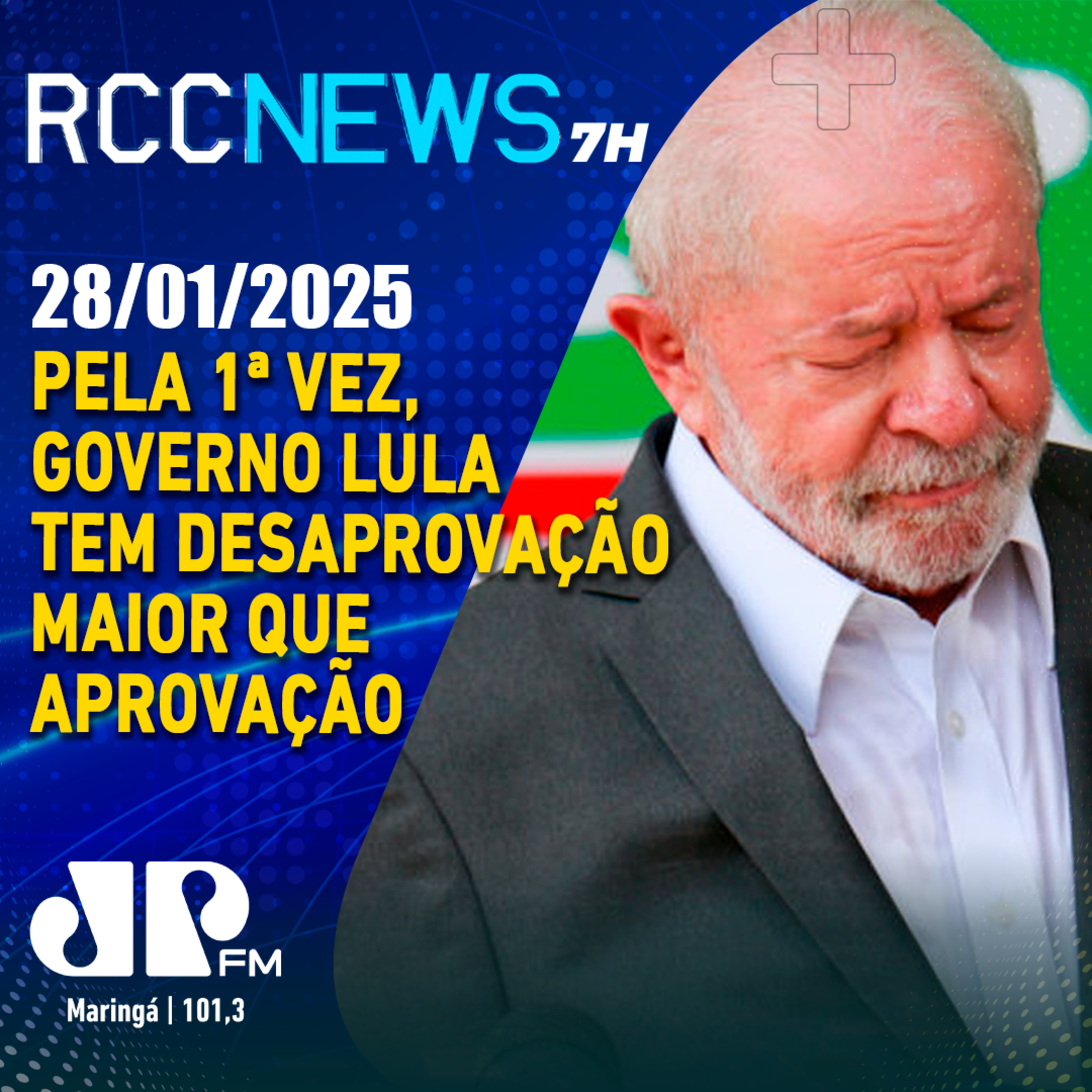 Pela 1ª vez, governo Lula tem desaprovação maior que aprovação episode artwork
