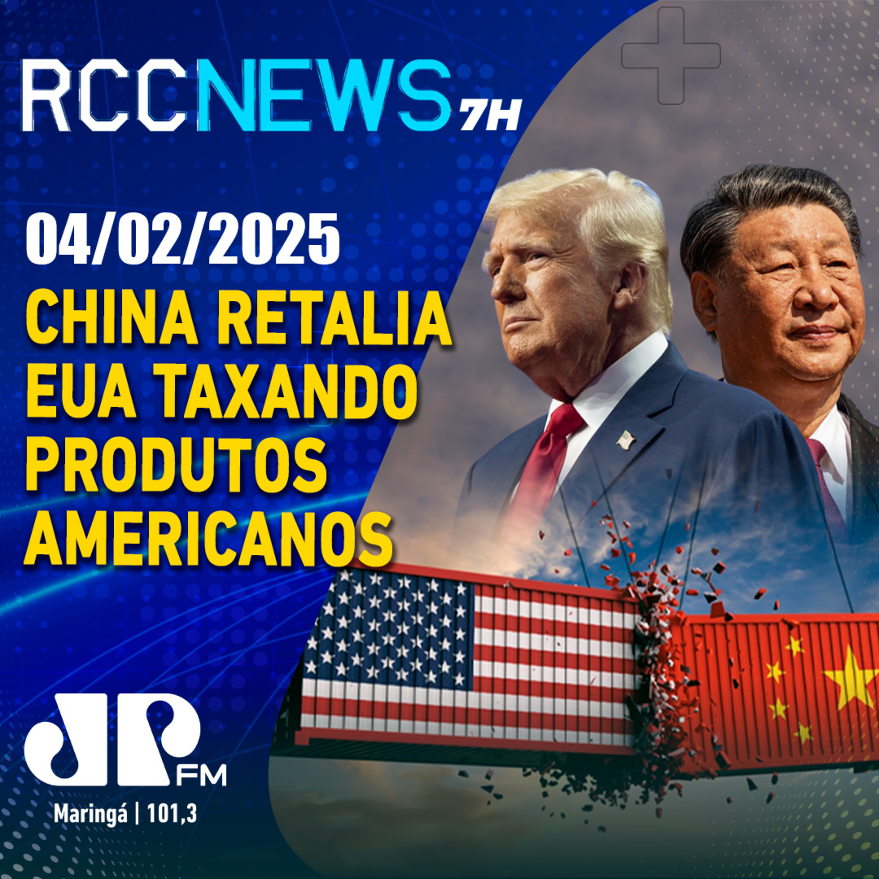 China retalia EUA taxando produtos americanos após anúncio de Trump episode artwork