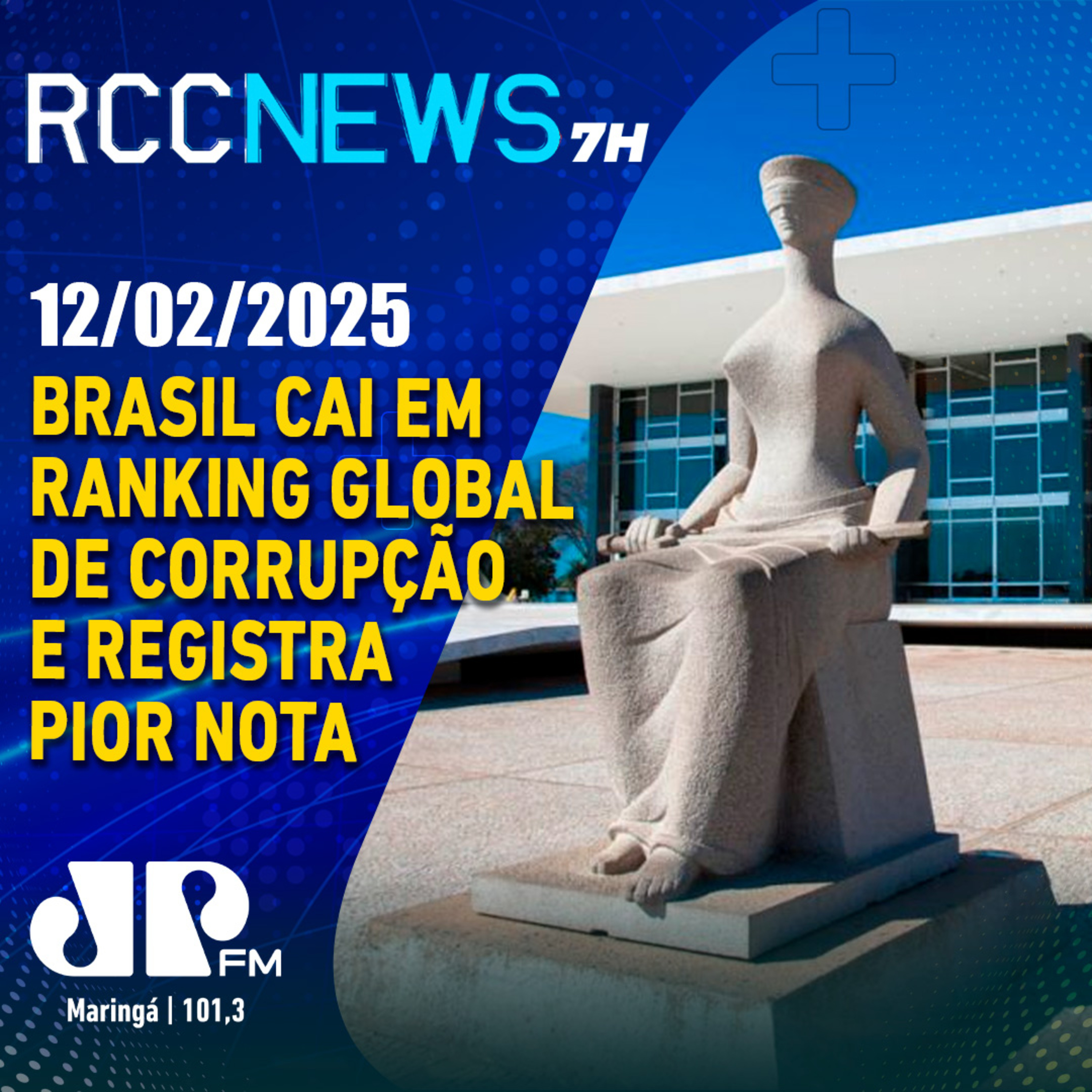 Brasil cai em ranking global de corrupção e registra pior nota episode artwork