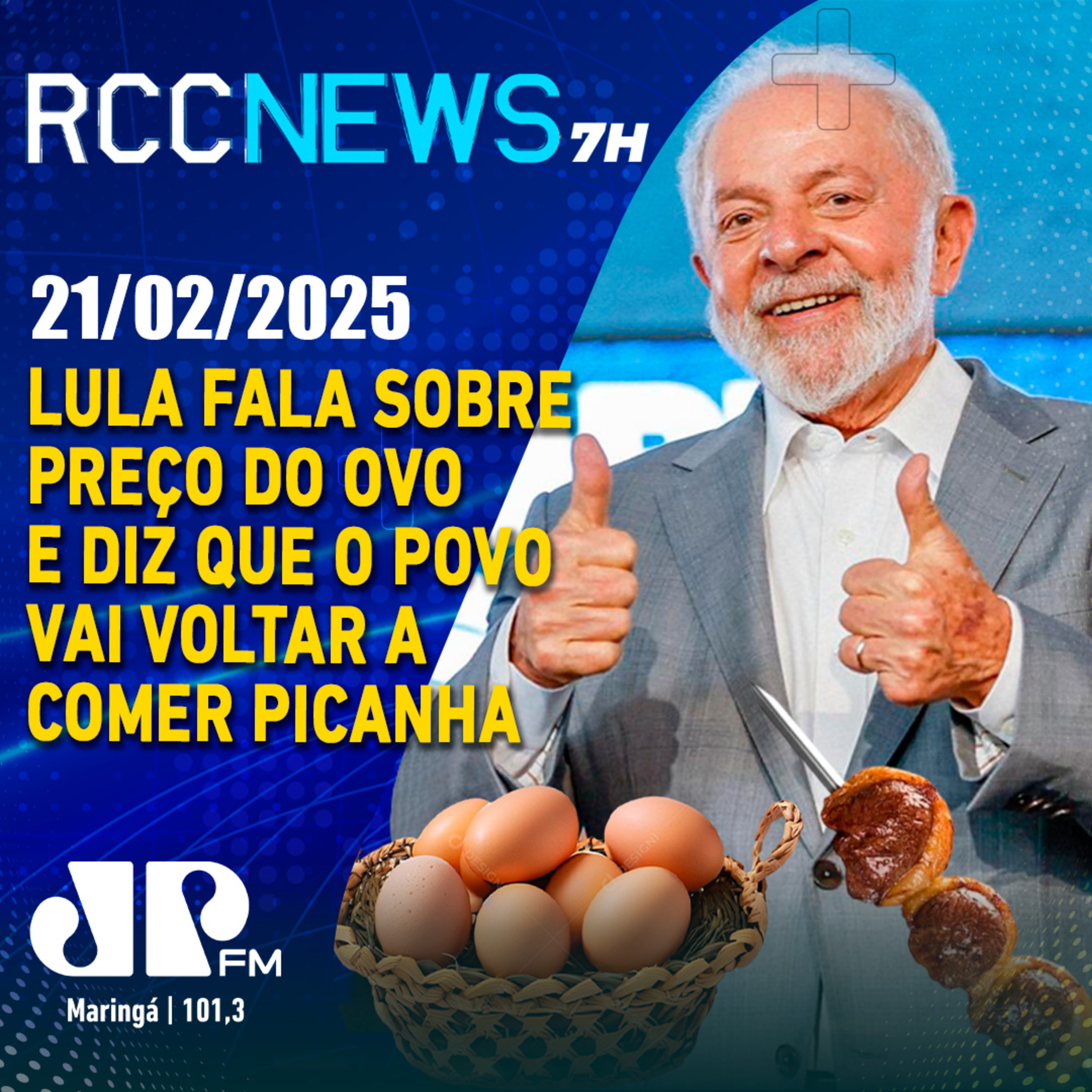 Lula fala sobre preço do ovo e diz que o povo vai voltar a comer picanha episode artwork